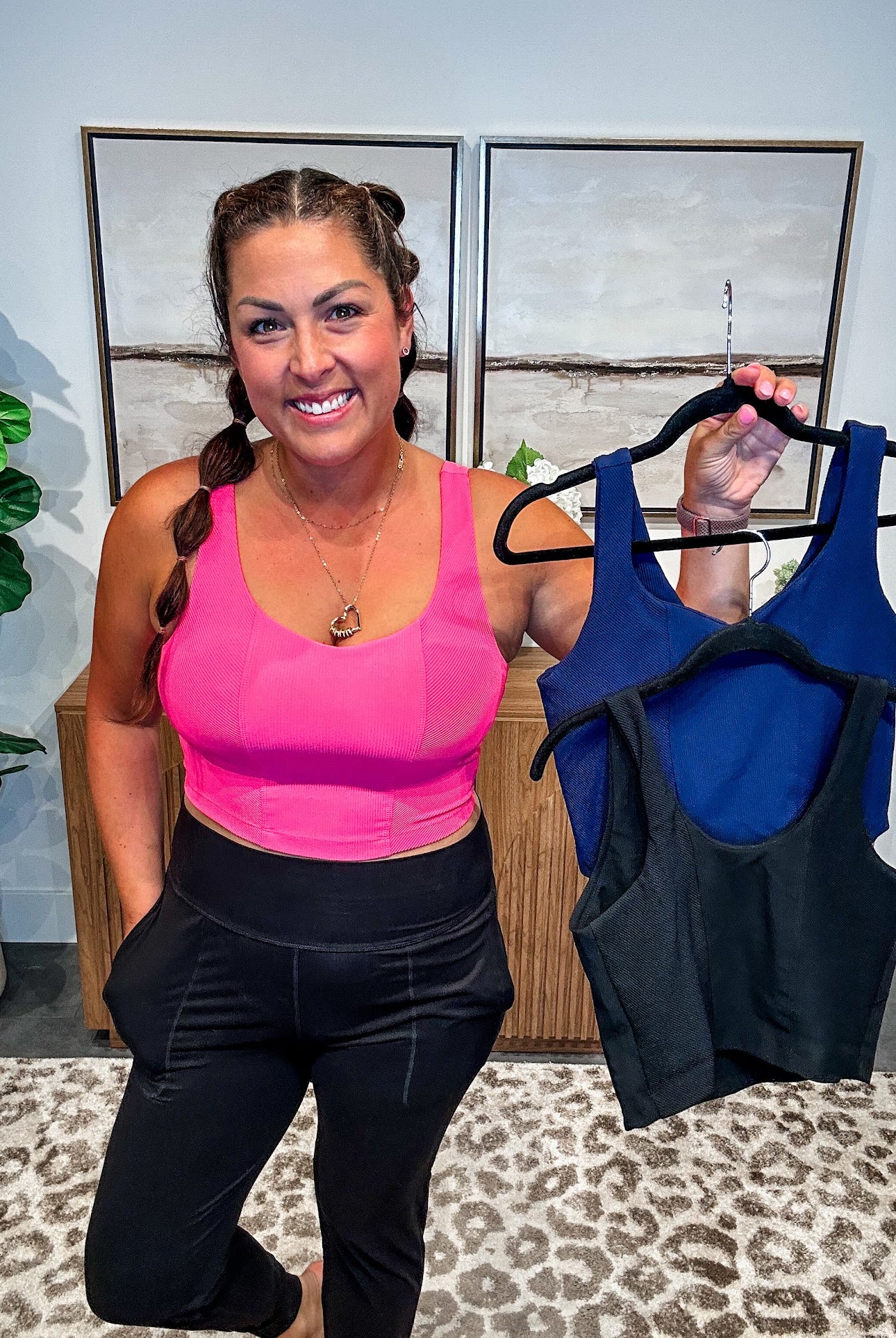 VibeFlex Ribbed Bra Tank (S-3XL)-120 Sleeveless-Rae Mode-Hello Friends Boutique-Woman's Fashion Boutique Located in Traverse City, MI
