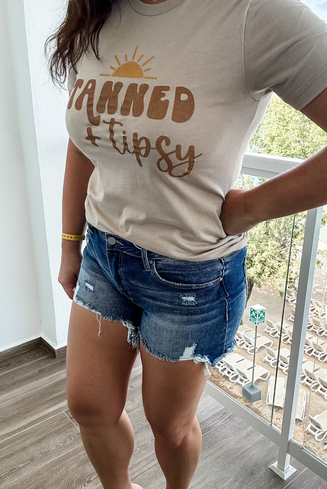 Can't Stay Away Denim Shorts (S-3XL)-220 Shorts/Skirts/Skorts-RISEN-Hello Friends Boutique-Woman's Fashion Boutique Located in Traverse City, MI