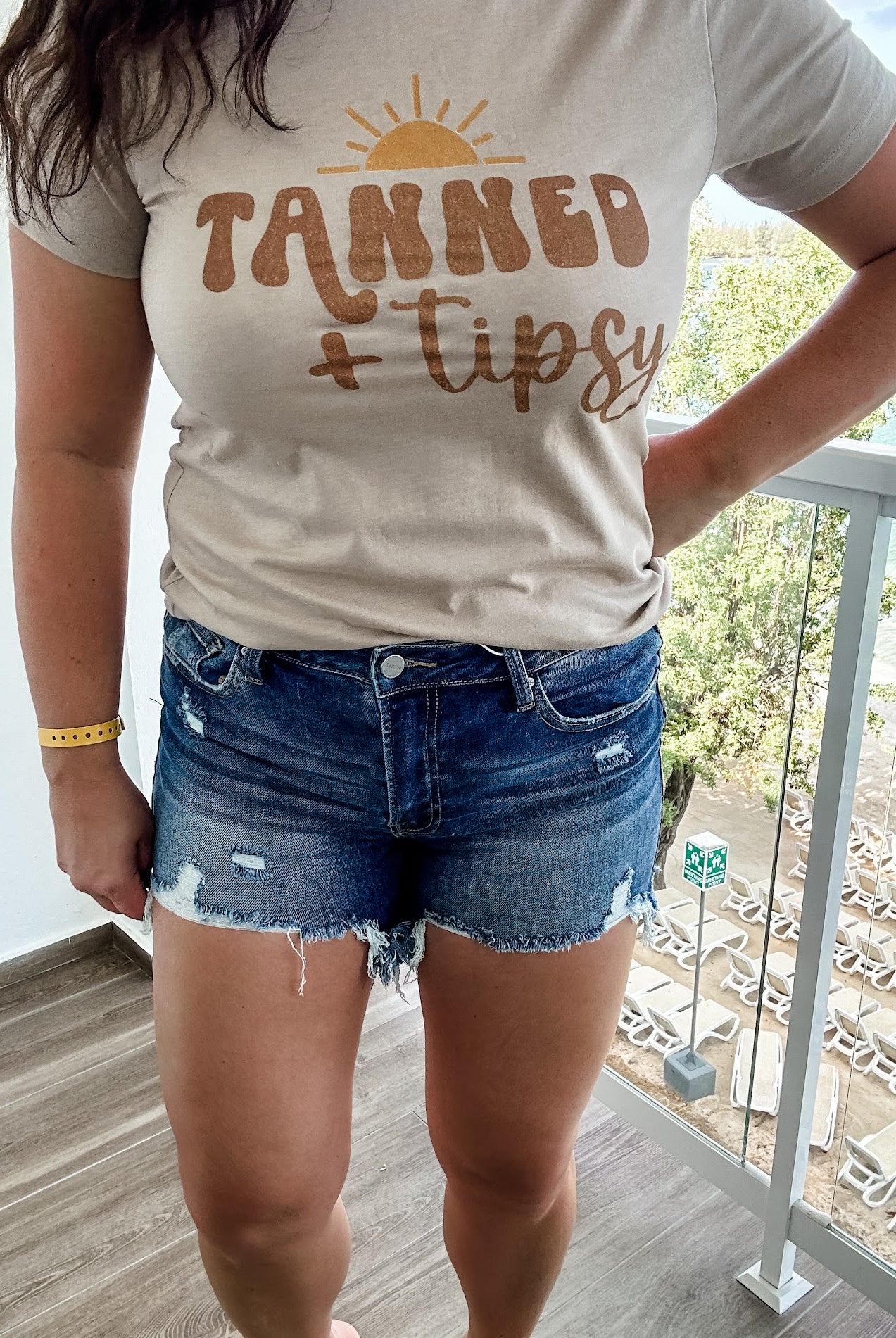 Can't Stay Away Denim Shorts (S-3XL)-220 Shorts/Skirts/Skorts-RISEN-Hello Friends Boutique-Woman's Fashion Boutique Located in Traverse City, MI