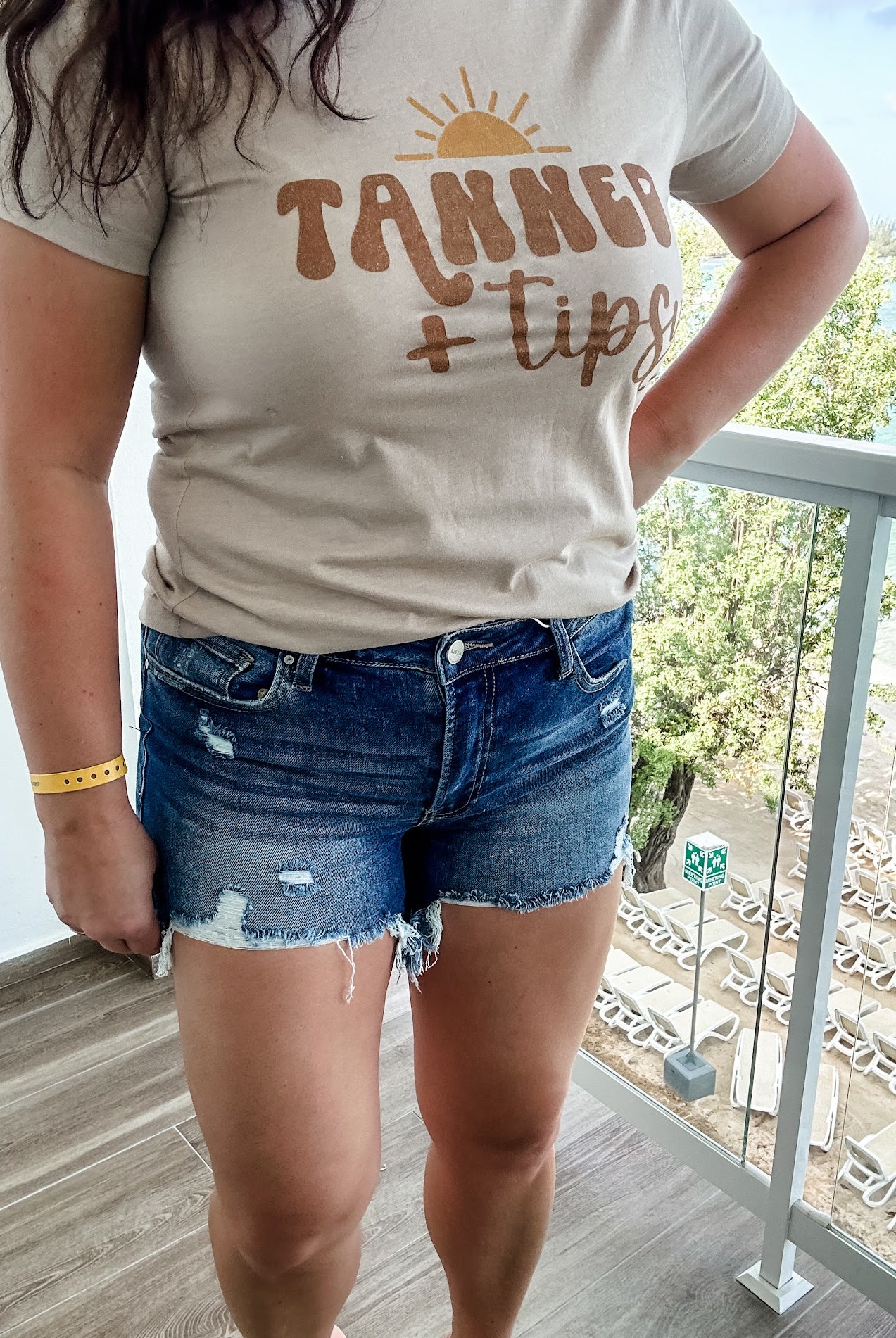 Can't Stay Away Denim Shorts (S-3XL)-220 Shorts/Skirts/Skorts-RISEN-Hello Friends Boutique-Woman's Fashion Boutique Located in Traverse City, MI