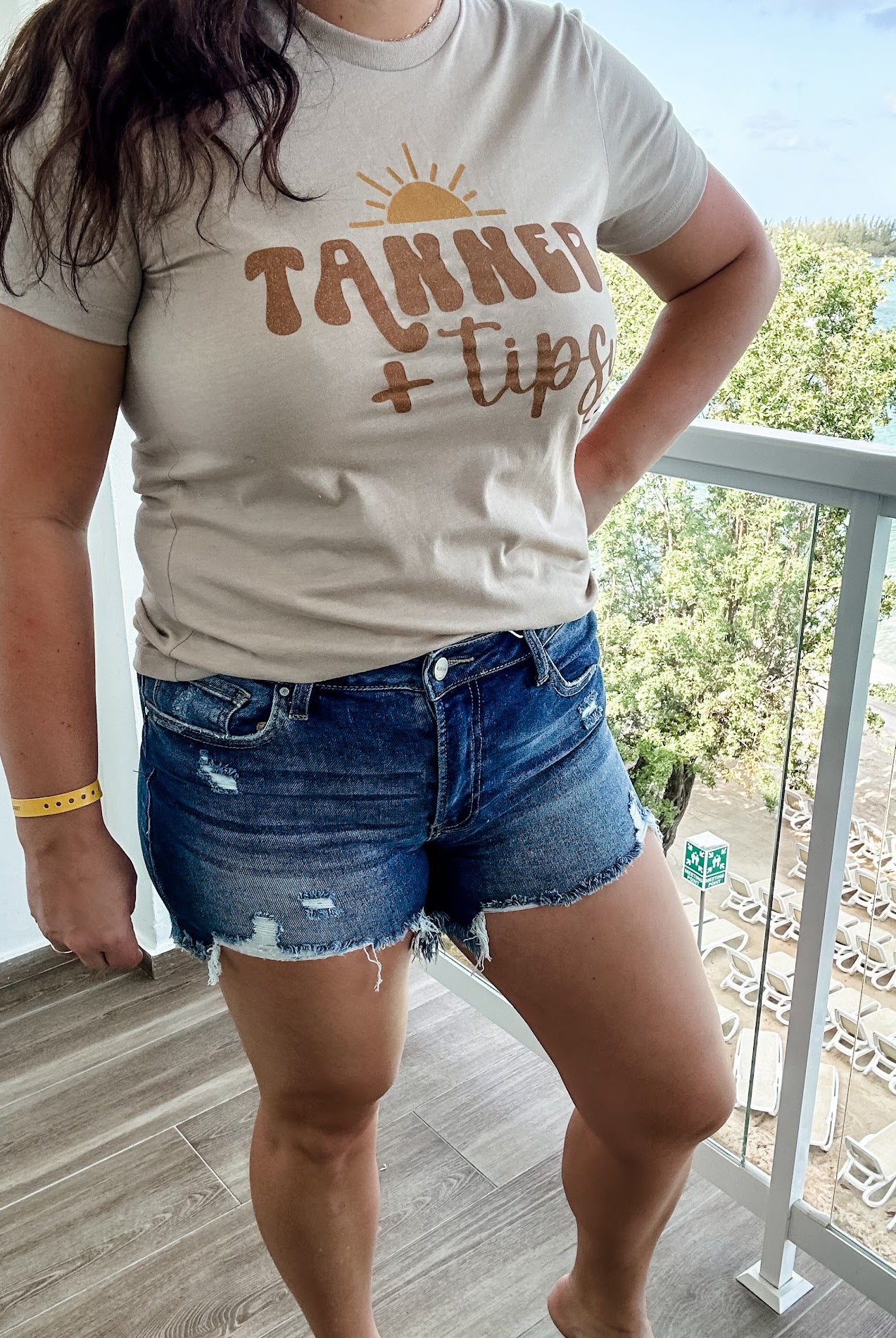 Can't Stay Away Denim Shorts (S-3XL)-220 Shorts/Skirts/Skorts-RISEN-Hello Friends Boutique-Woman's Fashion Boutique Located in Traverse City, MI