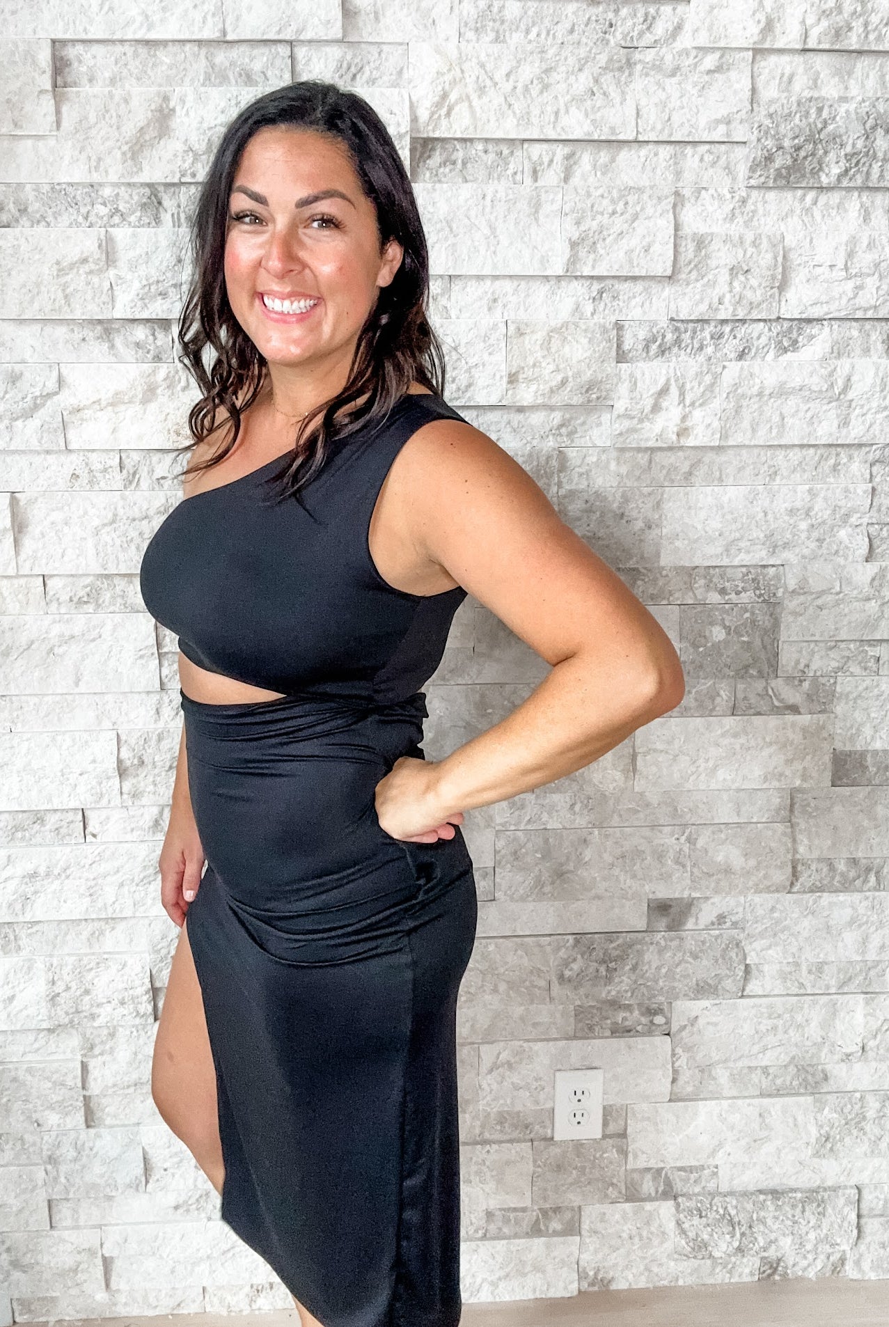 Thinkin' Bout Summer Nights Dress (S-2XL)-180 Dresses-Eldridge-Hello Friends Boutique-Woman's Fashion Boutique Located in Traverse City, MI