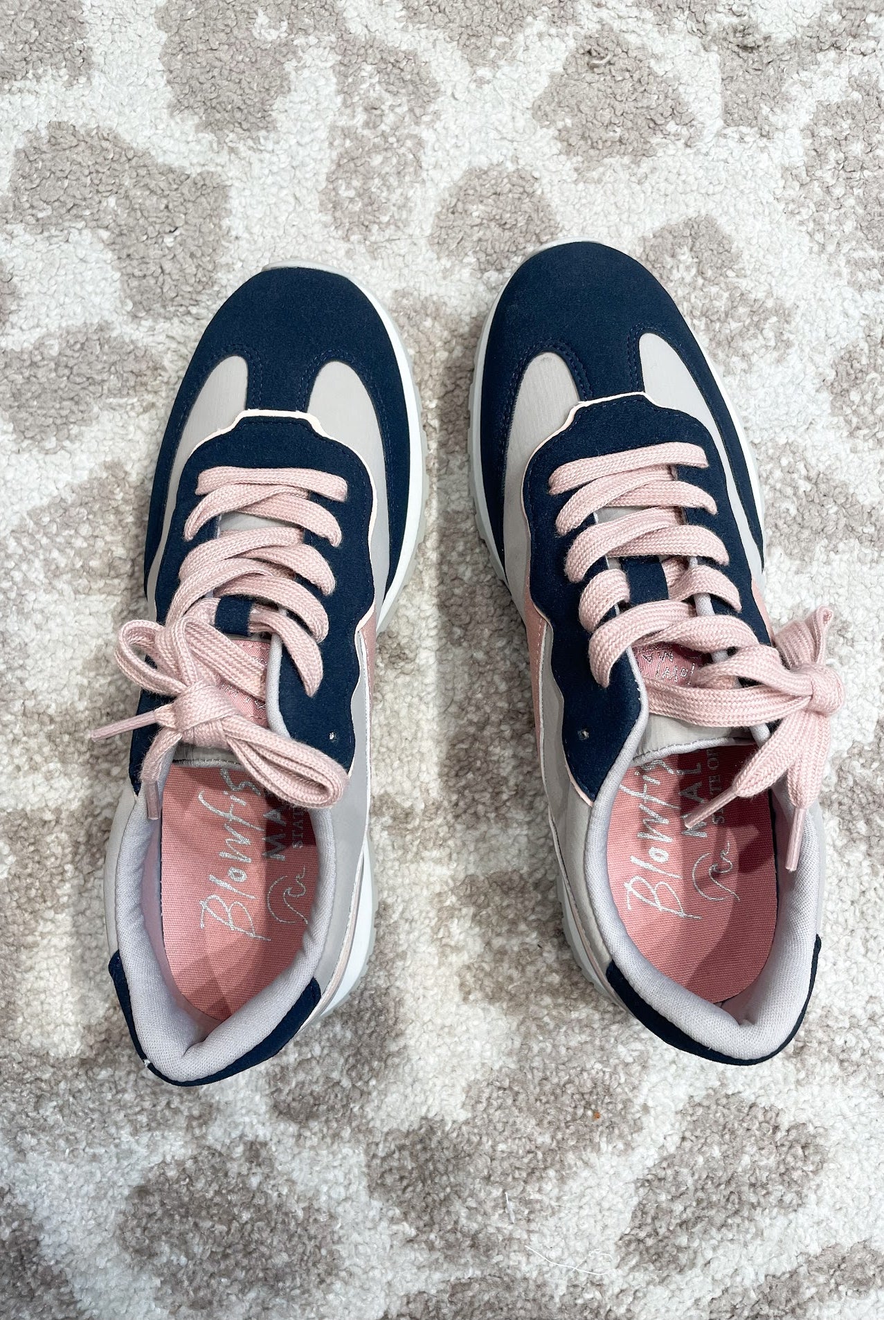 The Tastic Retro Sneaker in Midnight Navy (7-11)-250 Shoes-BLOWFISH-Hello Friends Boutique-Woman's Fashion Boutique Located in Traverse City, MI