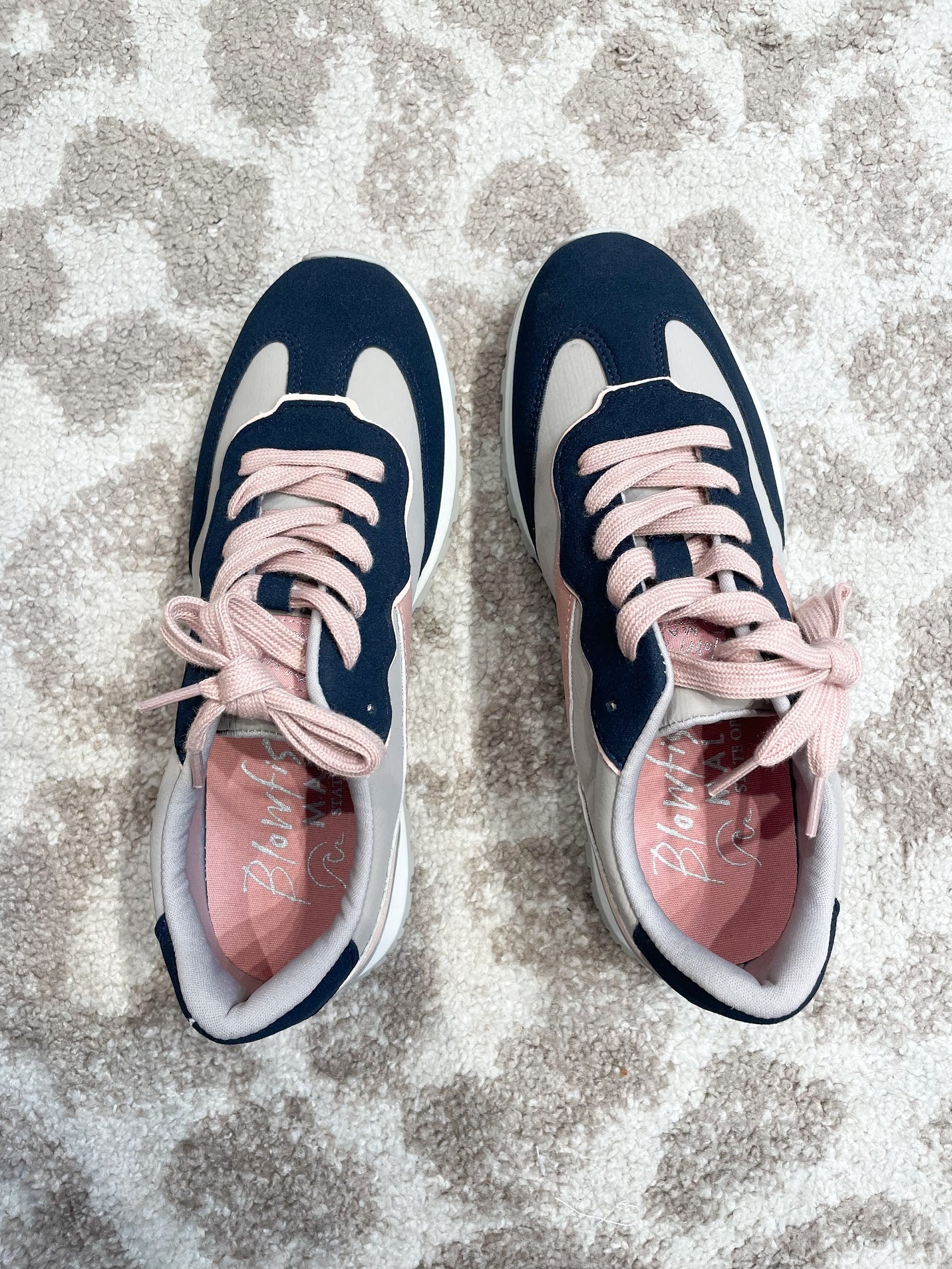 The Tastic Retro Sneaker in Midnight Navy (7-11)-250 Shoes-BLOWFISH-Hello Friends Boutique-Woman's Fashion Boutique Located in Traverse City, MI