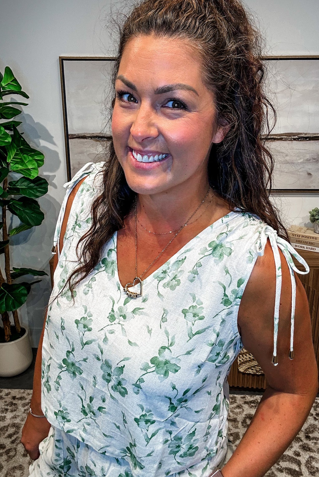 Breezy Bliss Linen Set (S-L)-120 Sleeveless-Allie & Rose-Hello Friends Boutique-Woman's Fashion Boutique Located in Traverse City, MI