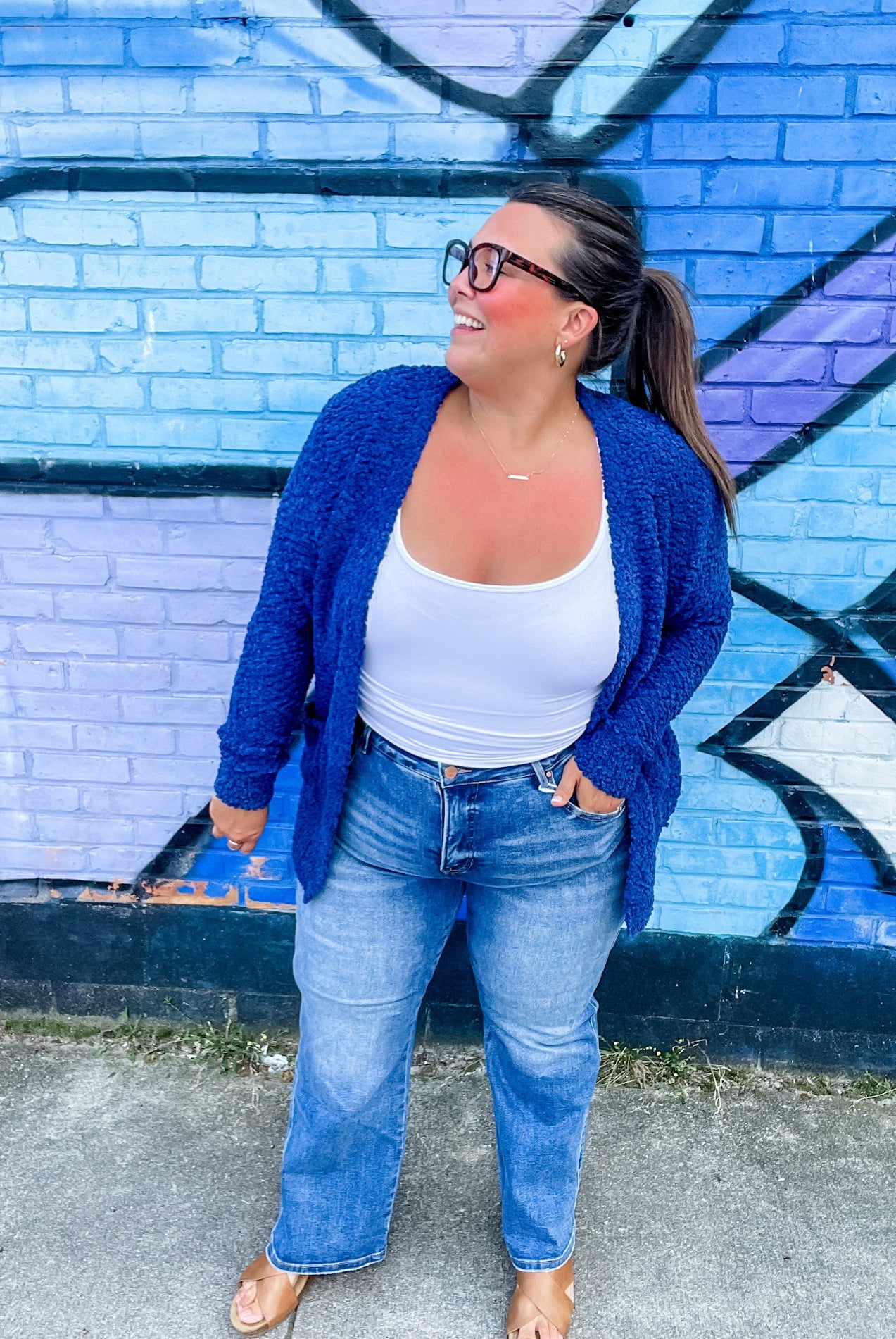 Wrapped Up in You Cardigan (S-XL)-160 Cardigans/Kimonos-Zenana-Hello Friends Boutique-Woman's Fashion Boutique Located in Traverse City, MI