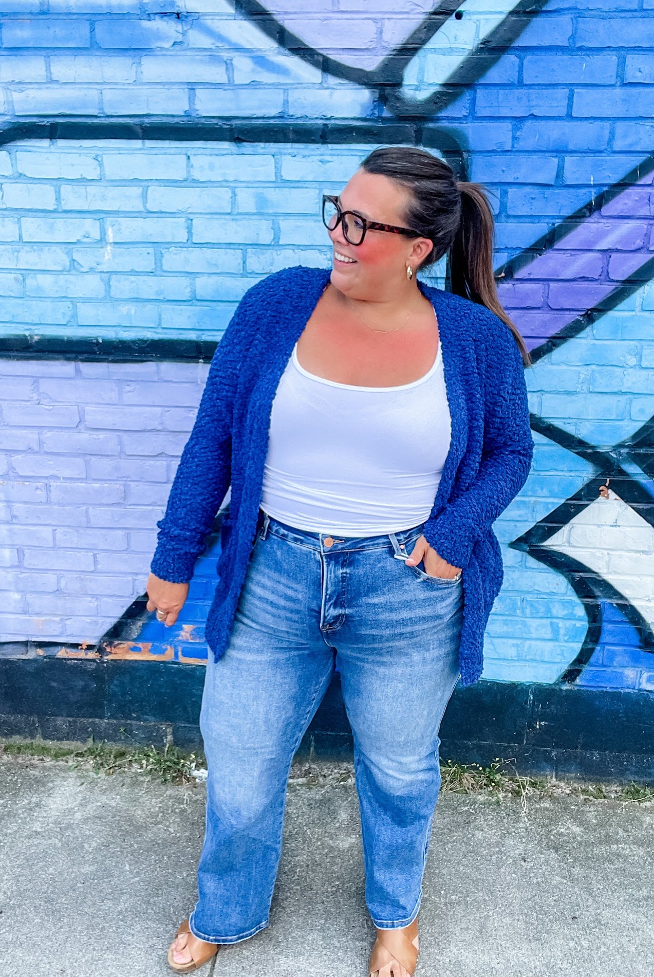 Wrapped Up in You Cardigan (S-XL)-160 Cardigans/Kimonos-Zenana-Hello Friends Boutique-Woman's Fashion Boutique Located in Traverse City, MI