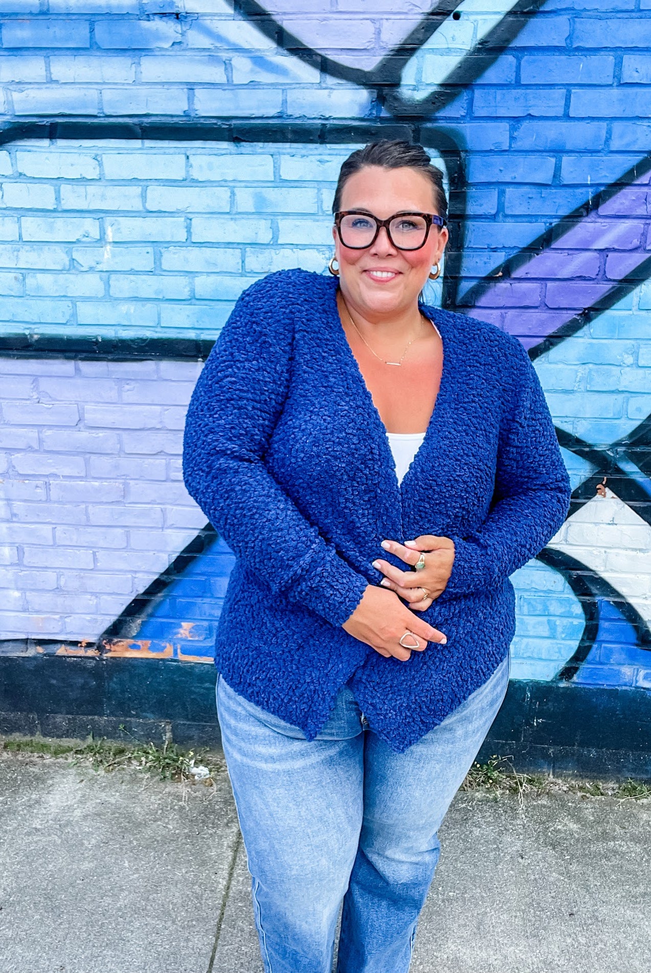 Wrapped Up in You Cardigan (S-XL)-160 Cardigans/Kimonos-Zenana-Hello Friends Boutique-Woman's Fashion Boutique Located in Traverse City, MI