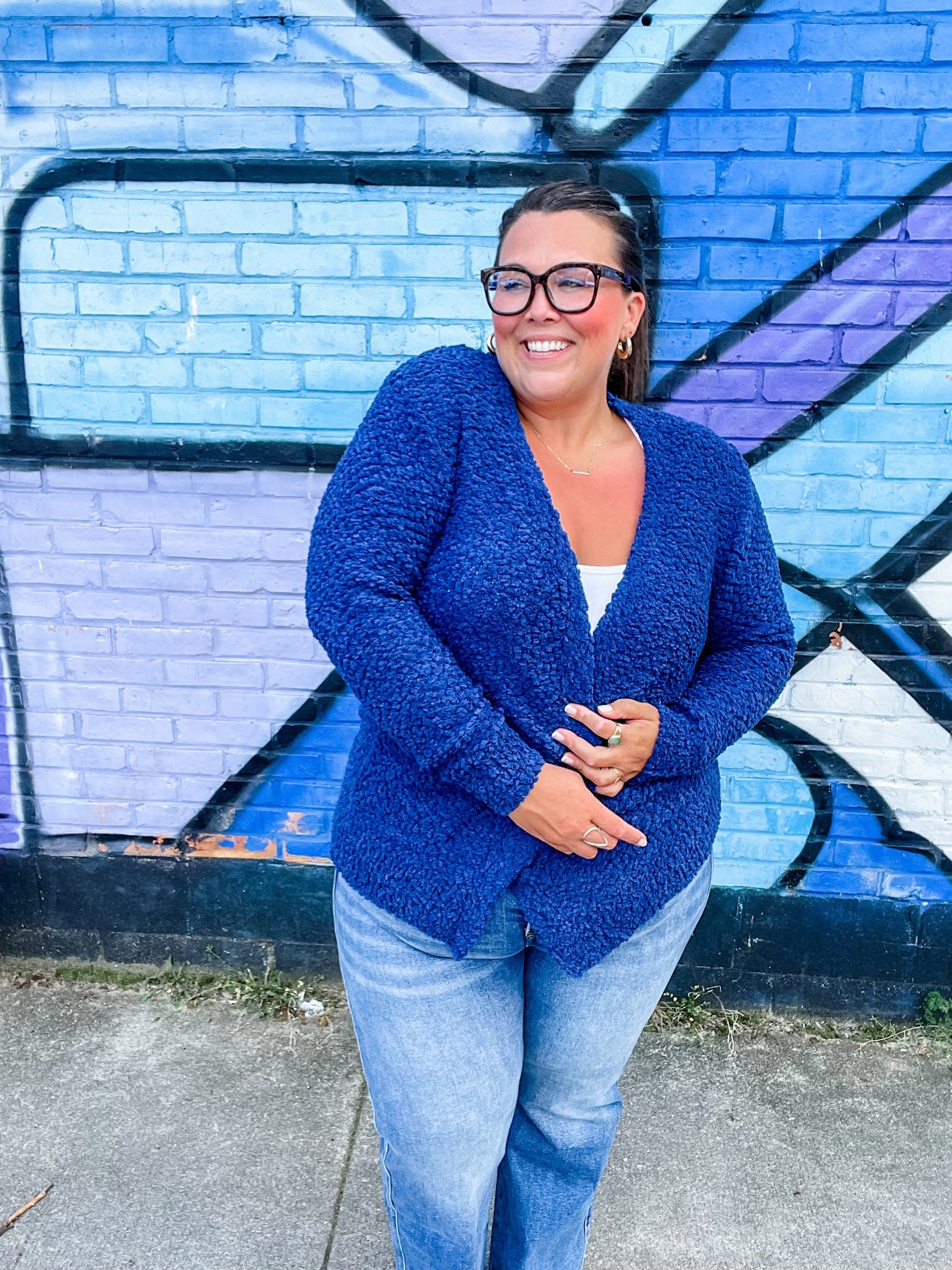 Wrapped Up in You Cardigan (S-XL)-160 Cardigans/Kimonos-Zenana-Hello Friends Boutique-Woman's Fashion Boutique Located in Traverse City, MI
