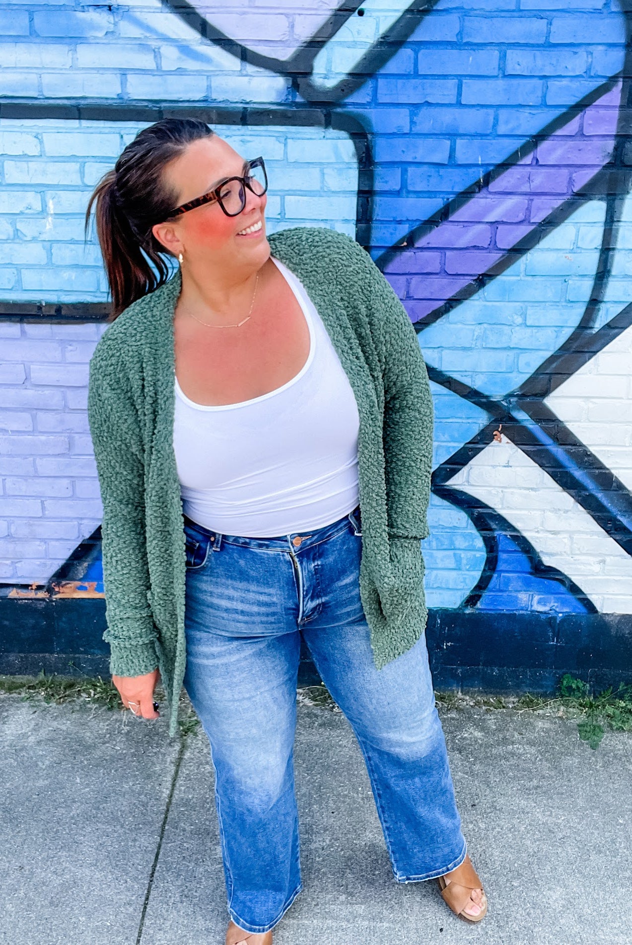 Wrapped Up in You Cardigan (S-XL)-160 Cardigans/Kimonos-Zenana-Hello Friends Boutique-Woman's Fashion Boutique Located in Traverse City, MI