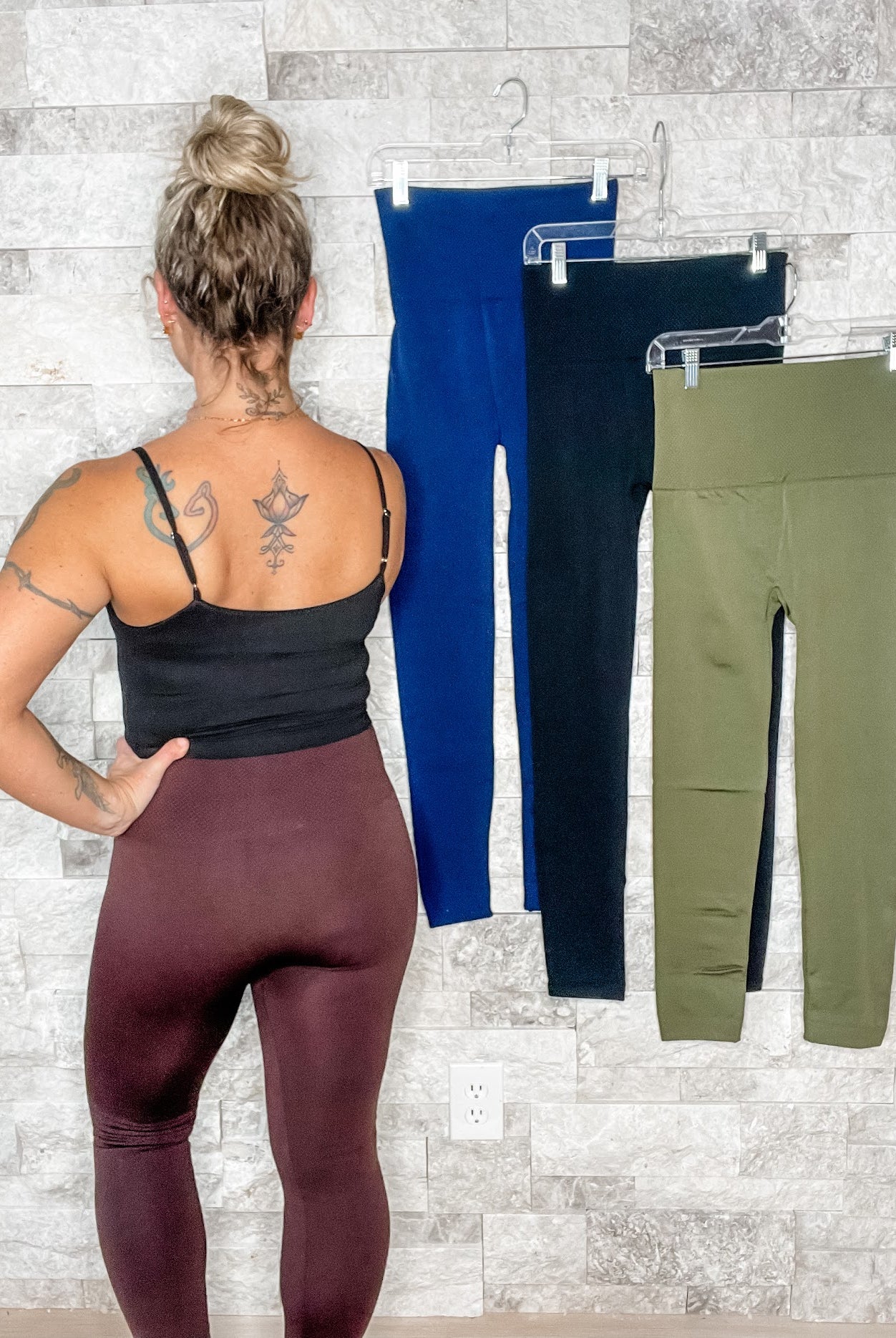 In A Dream Leggings (OS-Plus)-210 Leggings/Joggers-Yelete-Hello Friends Boutique-Woman's Fashion Boutique Located in Traverse City, MI