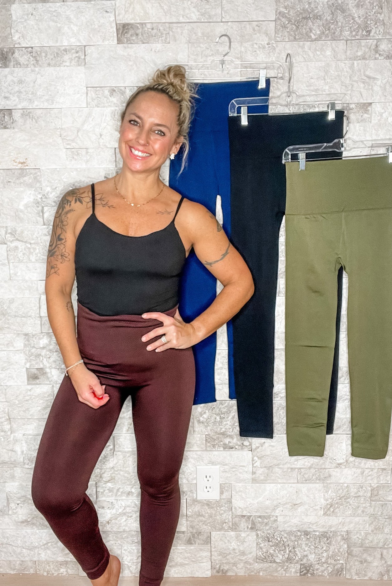 In A Dream Leggings (OS-Plus)-210 Leggings/Joggers-Yelete-Hello Friends Boutique-Woman's Fashion Boutique Located in Traverse City, MI