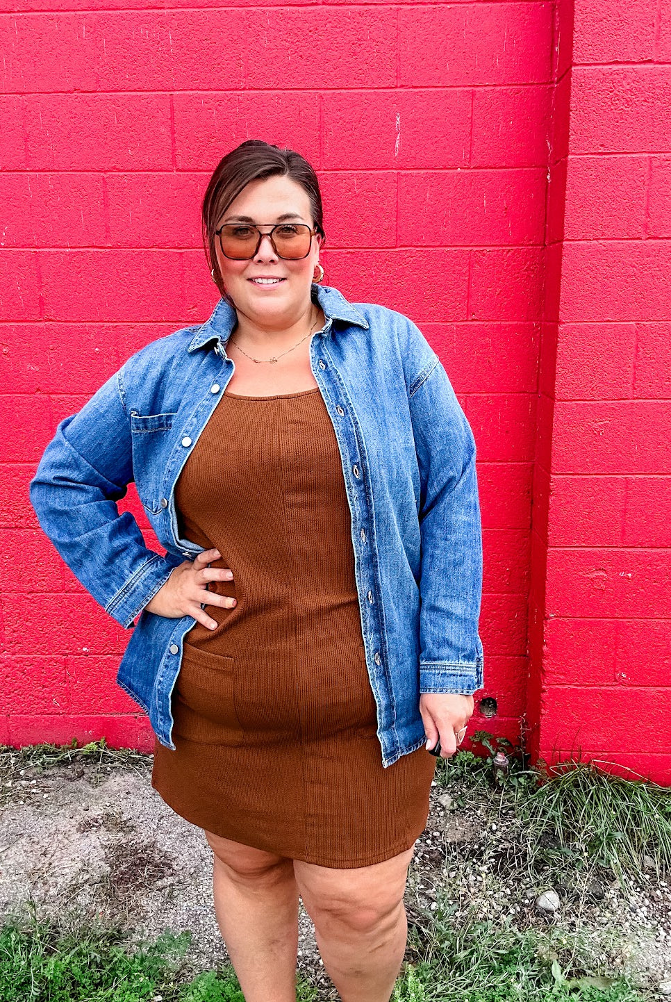 7 Summers Ago Denim Shacket (S-L)-170 Jackets-RISEN-Hello Friends Boutique-Woman's Fashion Boutique Located in Traverse City, MI