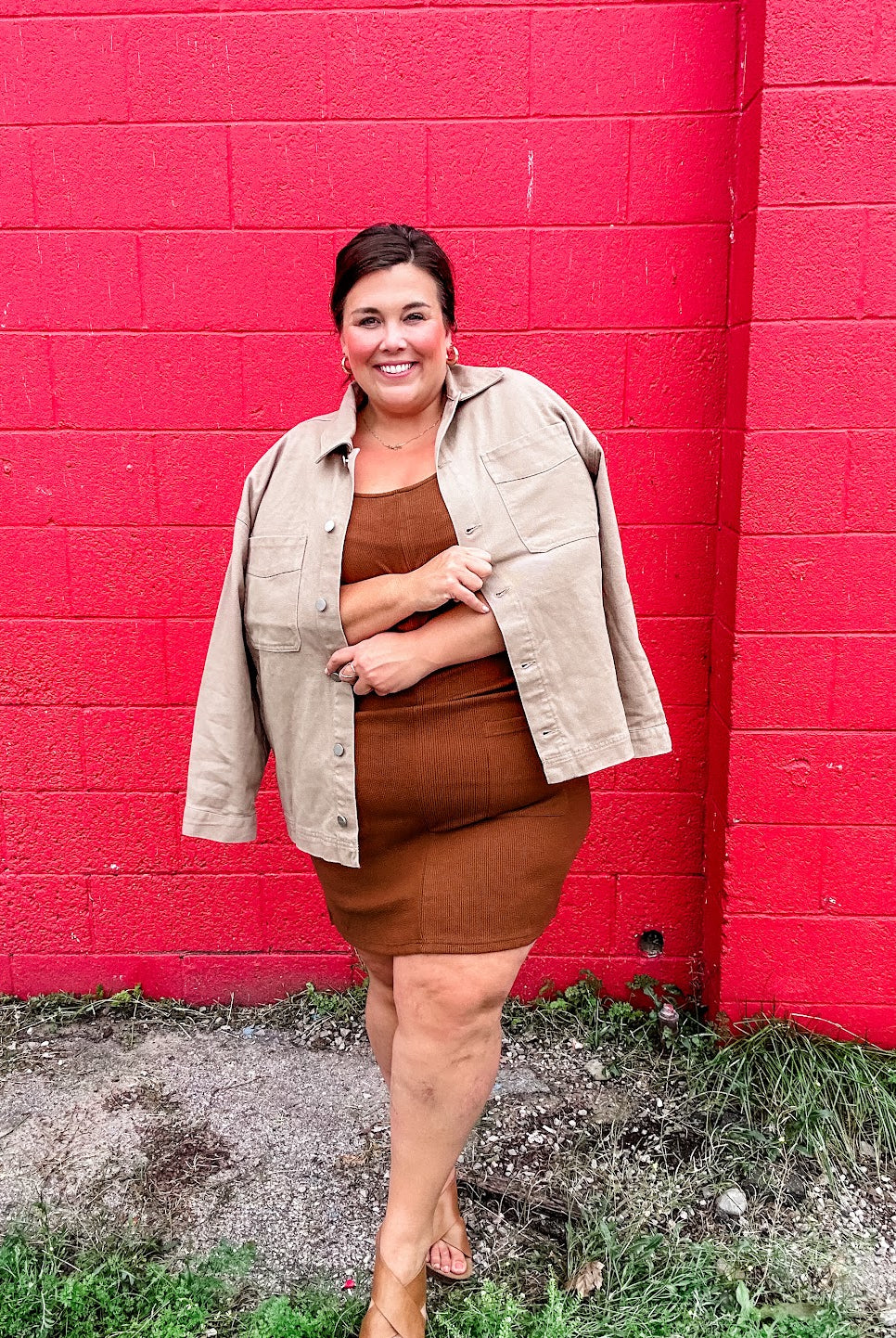 The Side Step Denim Jacket (S-XL)-170 Jackets-RISEN-Hello Friends Boutique-Woman's Fashion Boutique Located in Traverse City, MI