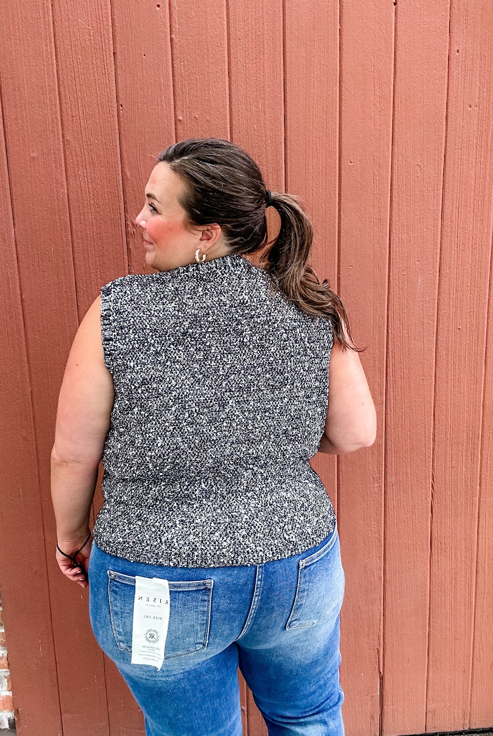 Chic & Cozy Button Vest (S-3XL)-120 Sleeveless-White Birch-Hello Friends Boutique-Woman's Fashion Boutique Located in Traverse City, MI