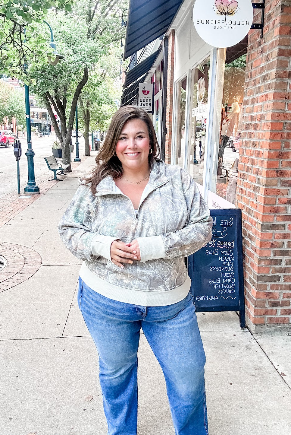 Easy Does It Pullover in Camo (XS-2XL)-140 Sweaters-Blakeley-Hello Friends Boutique-Woman's Fashion Boutique Located in Traverse City, MI