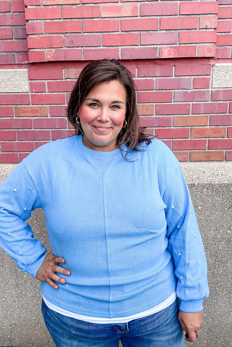 Pearlfect Pullover (S-XL)-110 Long Sleeve-Aapparella-Hello Friends Boutique-Woman's Fashion Boutique Located in Traverse City, MI