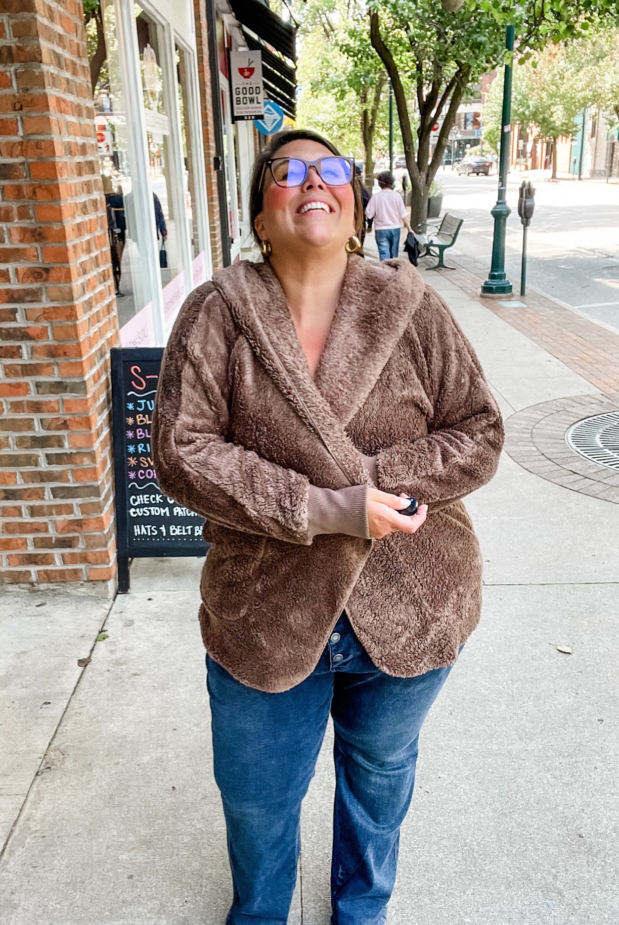 The Aspen Faux Fur Jacket (S/M-L/XL)-110 Long Sleeve-Zenana-Hello Friends Boutique-Woman's Fashion Boutique Located in Traverse City, MI