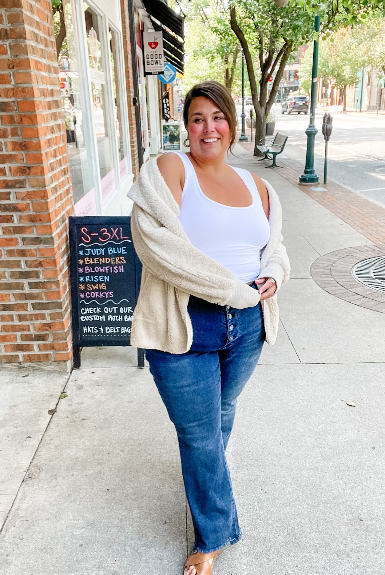 The Aspen Faux Fur Jacket (S/M-L/XL)-110 Long Sleeve-Zenana-Hello Friends Boutique-Woman's Fashion Boutique Located in Traverse City, MI