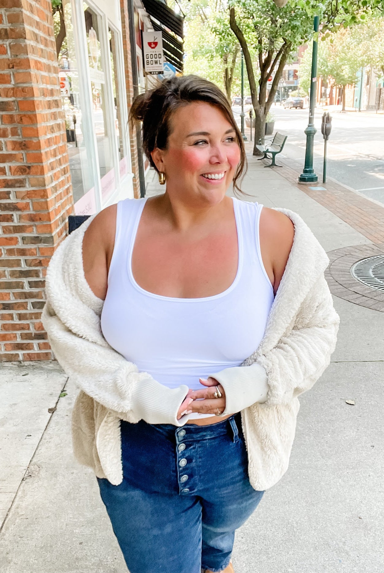 The Aspen Faux Fur Jacket (S/M-L/XL)-110 Long Sleeve-Zenana-Hello Friends Boutique-Woman's Fashion Boutique Located in Traverse City, MI