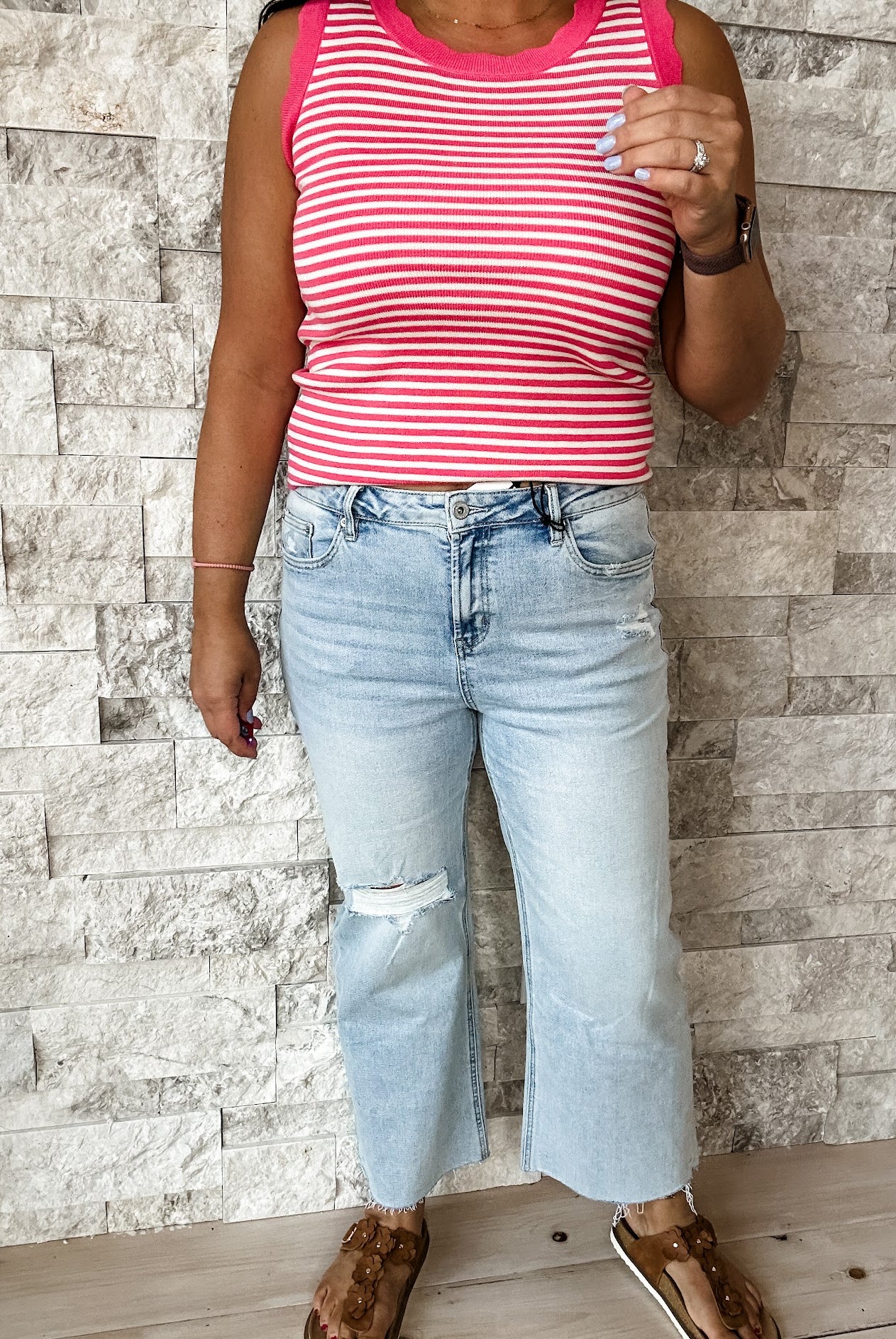 Over The Blues High Rise Denim (24-22W)-200 Denim-Mica Denim-Hello Friends Boutique-Woman's Fashion Boutique Located in Traverse City, MI