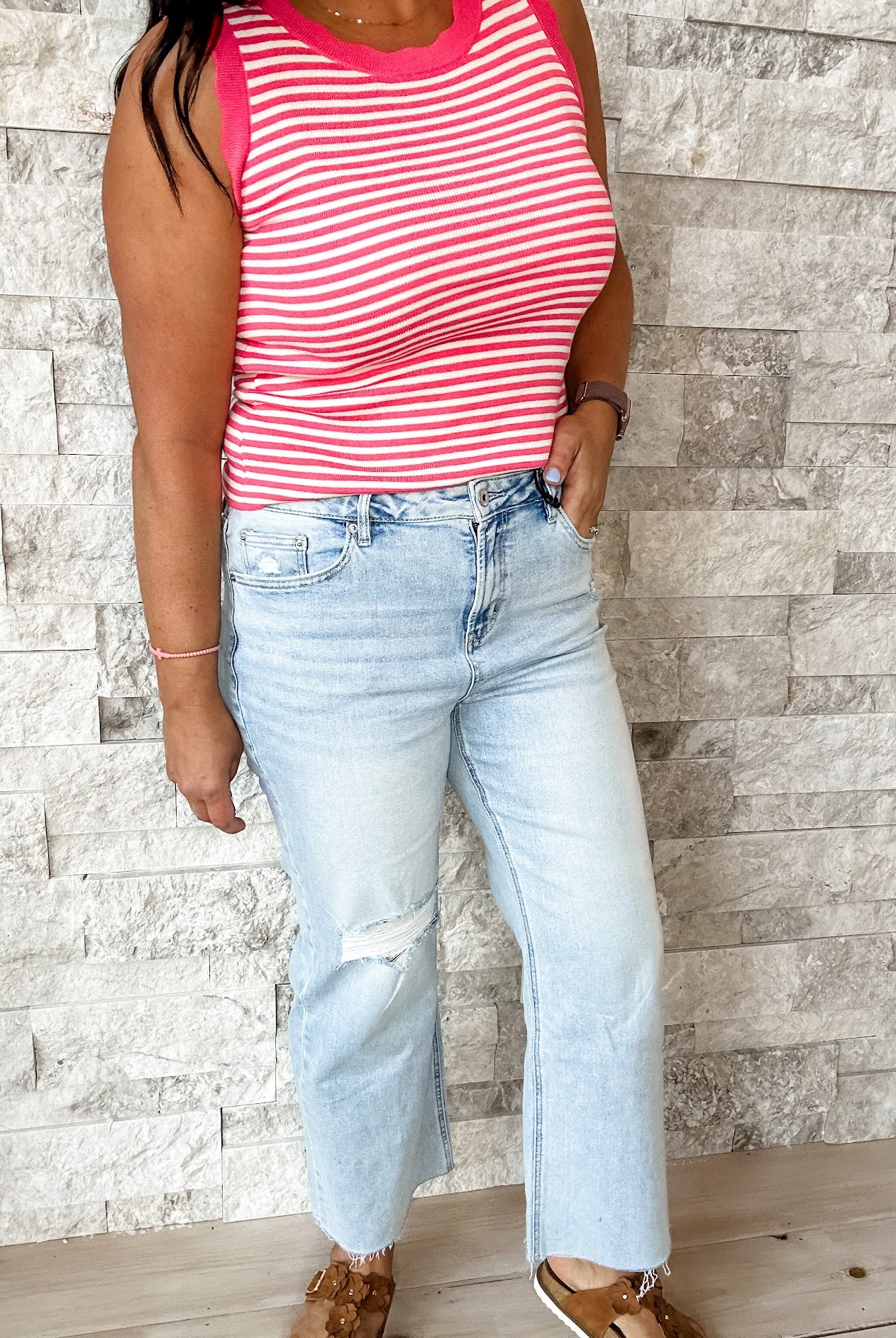 Over The Blues High Rise Denim (24-22W)-200 Denim-Mica Denim-Hello Friends Boutique-Woman's Fashion Boutique Located in Traverse City, MI