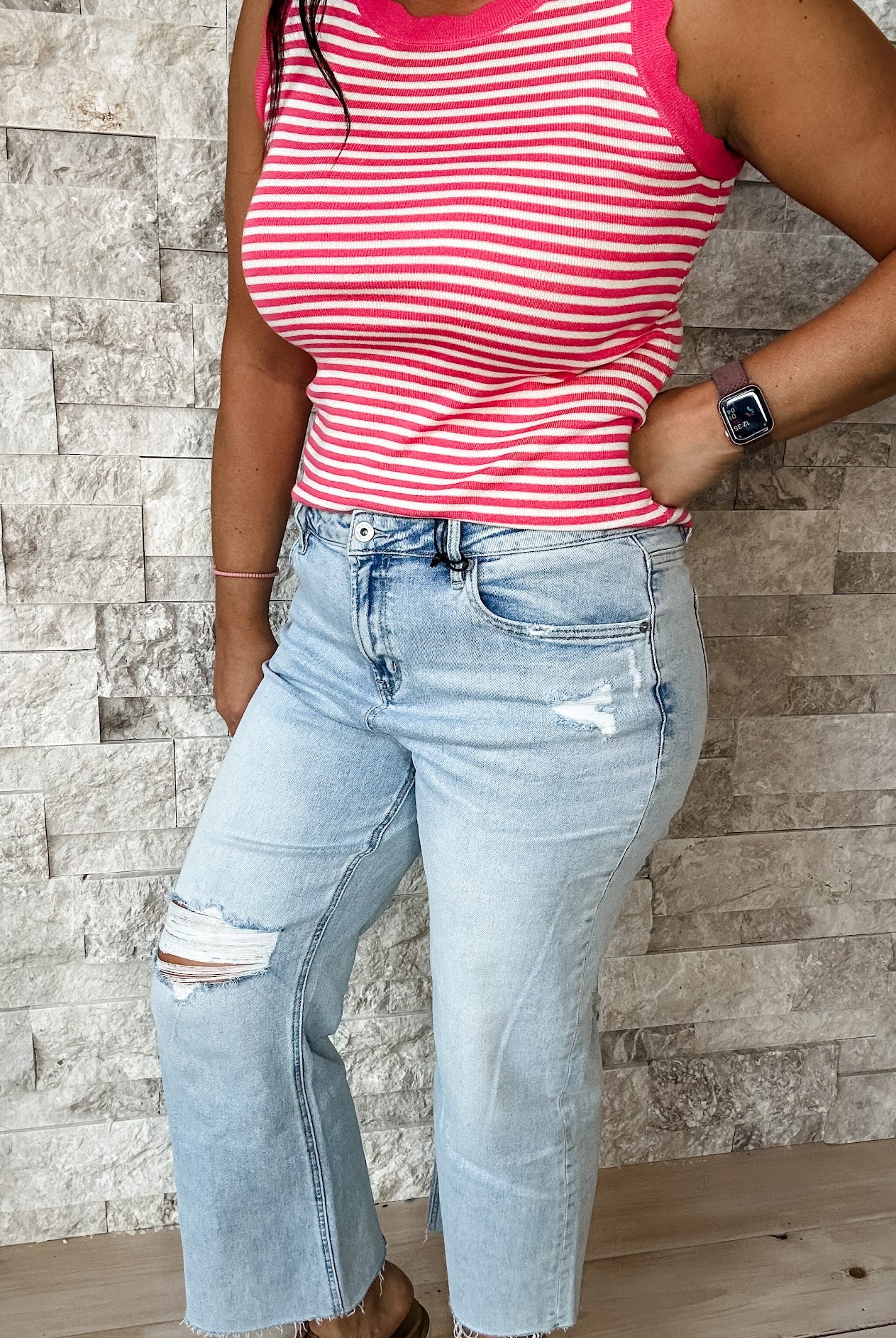 Over The Blues High Rise Denim (24-22W)-200 Denim-Mica Denim-Hello Friends Boutique-Woman's Fashion Boutique Located in Traverse City, MI