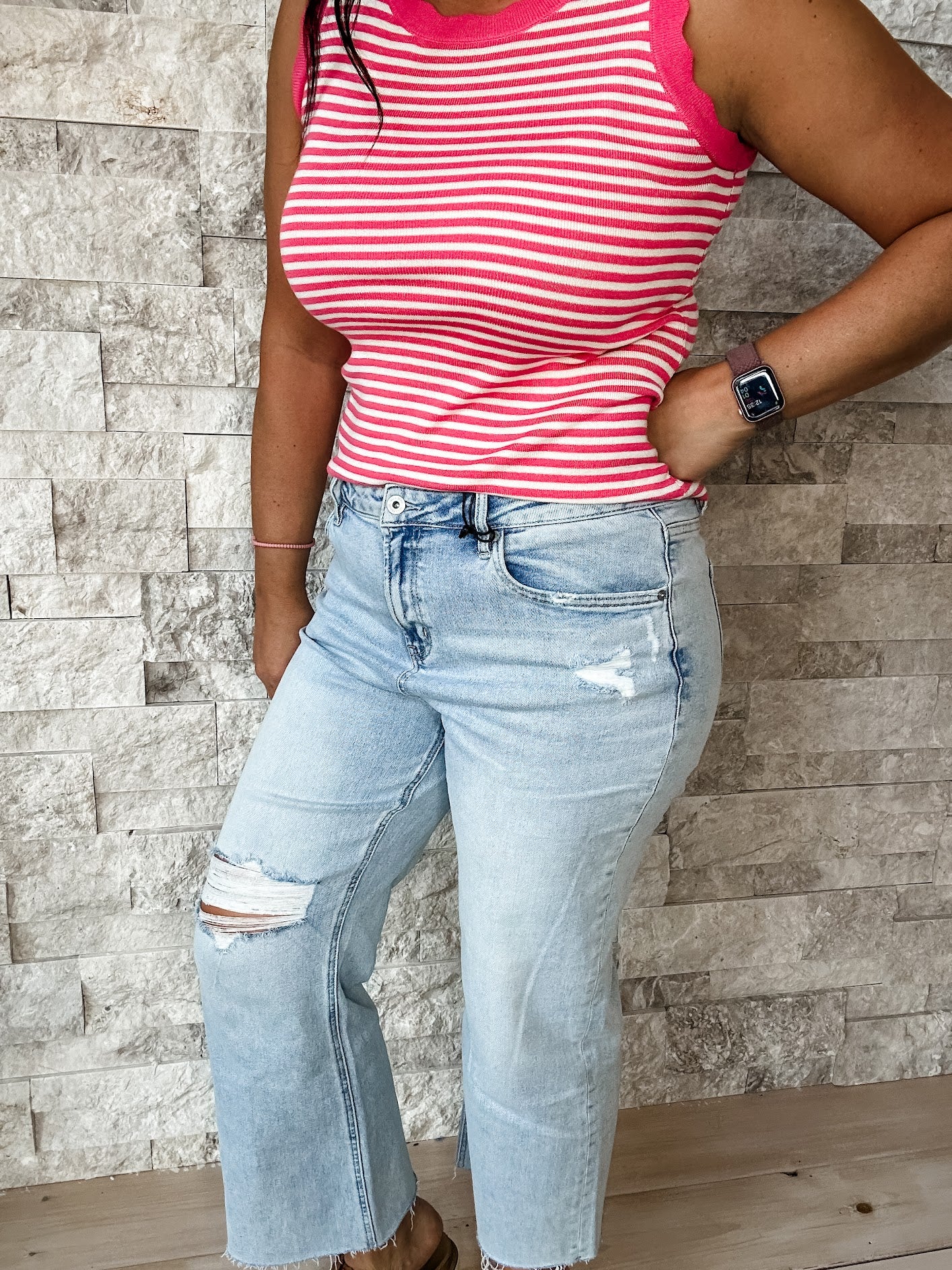 Over The Blues High Rise Denim (24-22W)-200 Denim-Mica Denim-Hello Friends Boutique-Woman's Fashion Boutique Located in Traverse City, MI