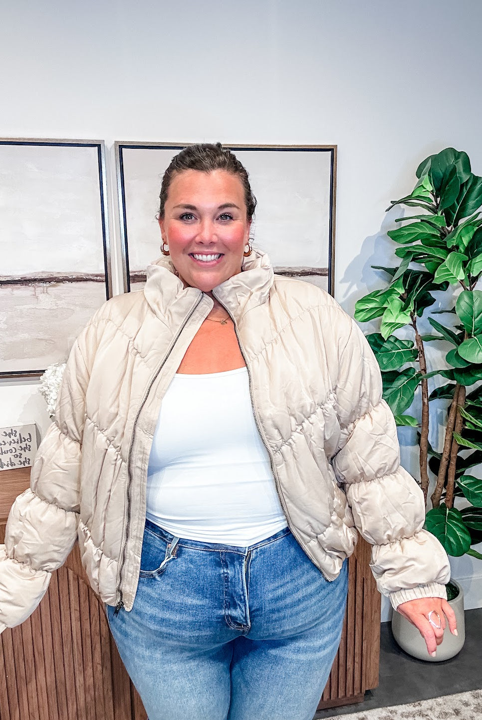 Summit Ready Zip-Up Jacket (S-3XL)-170 Jackets-White Birch-Hello Friends Boutique-Woman's Fashion Boutique Located in Traverse City, MI