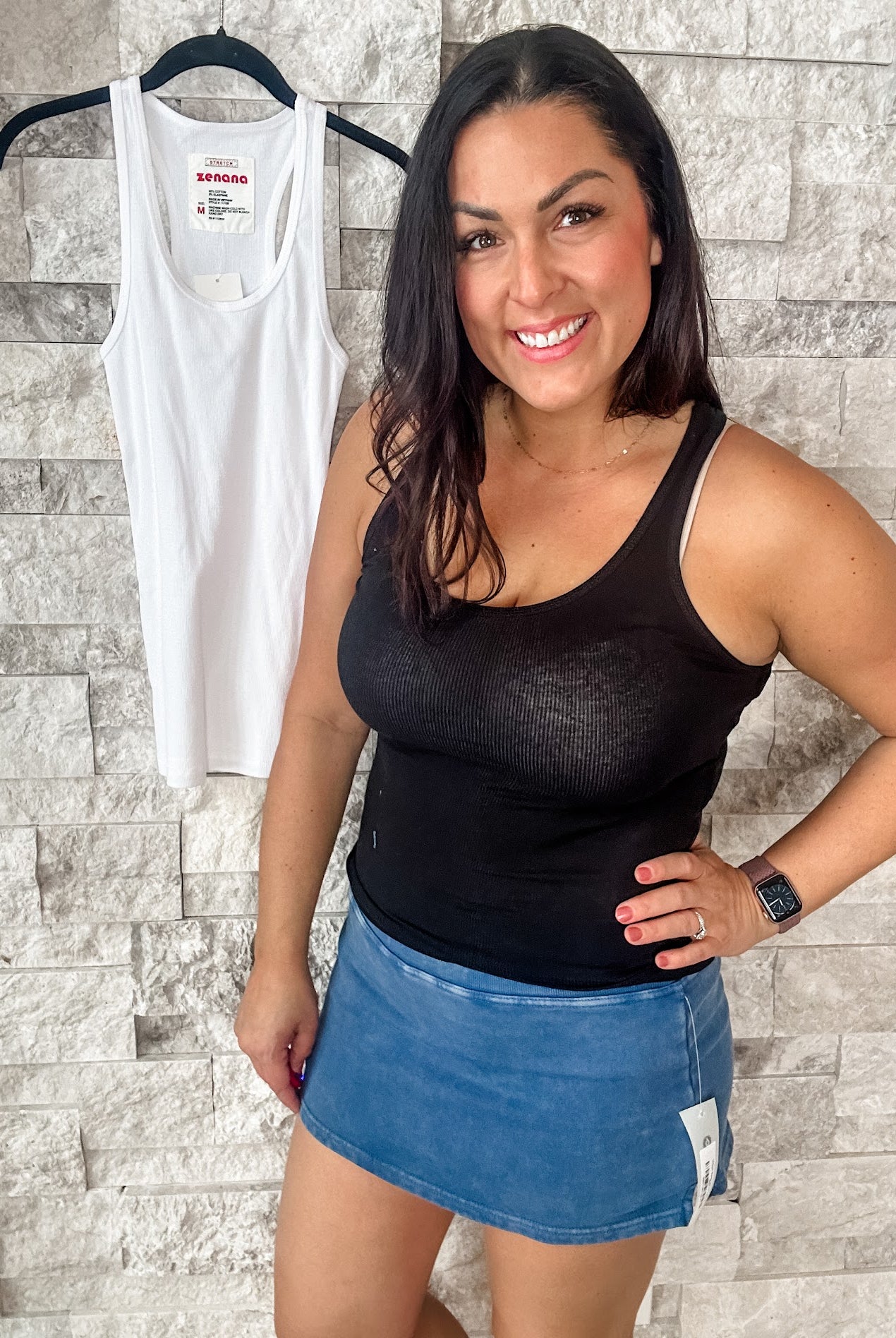 Always Thriving Tank (S-3XL)-120 Sleeveless-Zenana-Hello Friends Boutique-Woman's Fashion Boutique Located in Traverse City, MI