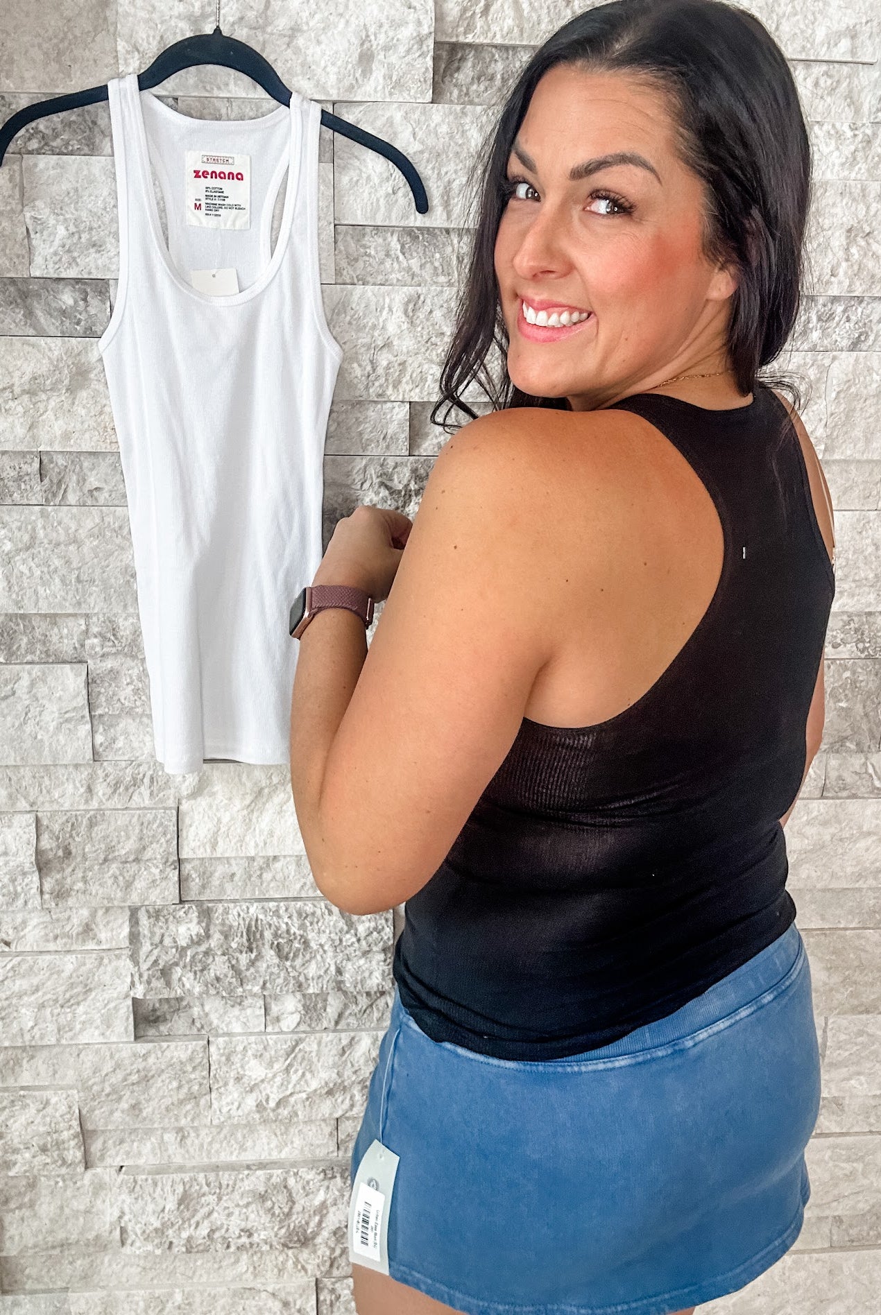 Always Thriving Tank (S-3XL)-120 Sleeveless-Zenana-Hello Friends Boutique-Woman's Fashion Boutique Located in Traverse City, MI
