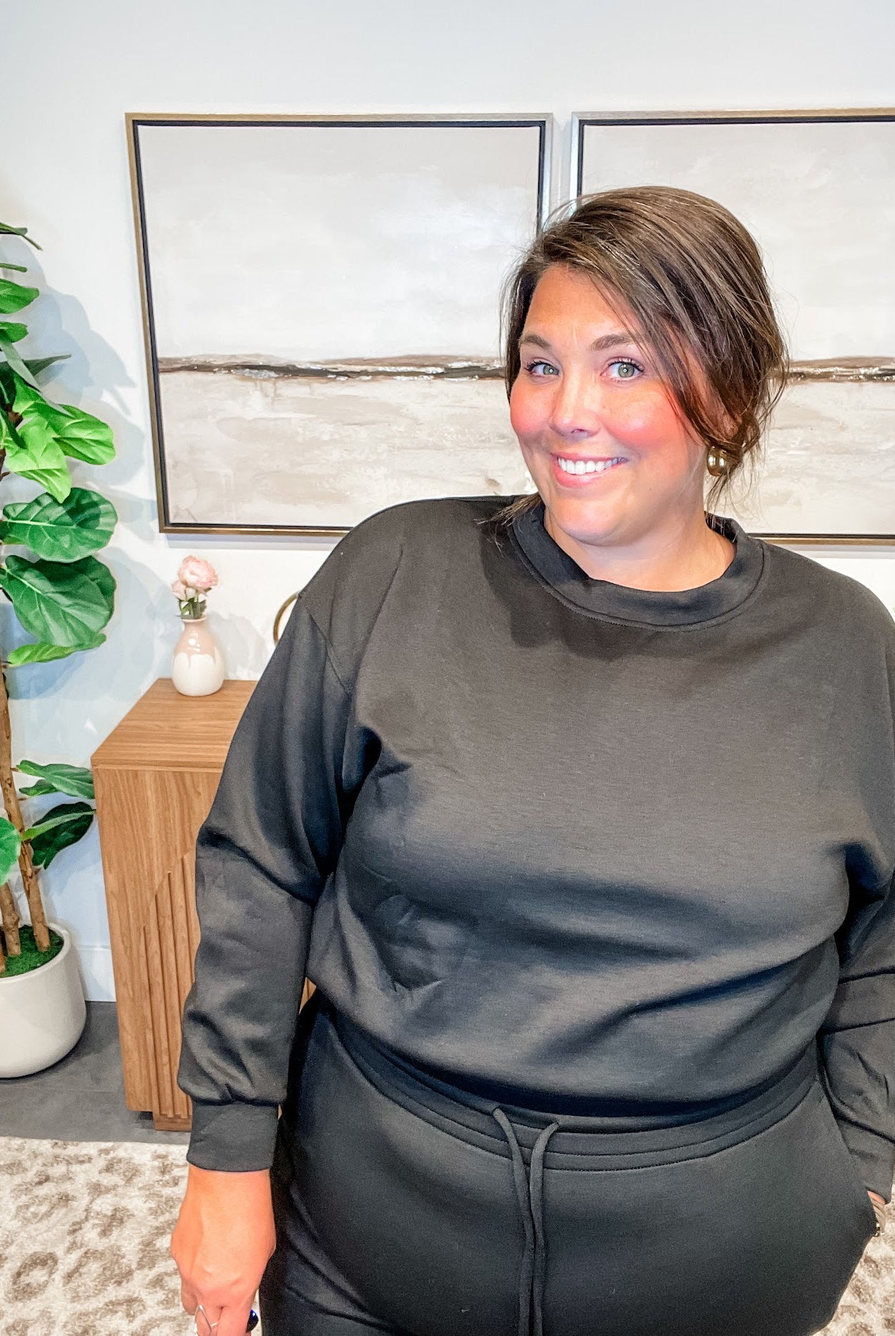 Chic Comfort Scuba Set (S-3XL)-110 Long Sleeves-Zenana-Hello Friends Boutique-Woman's Fashion Boutique Located in Traverse City, MI
