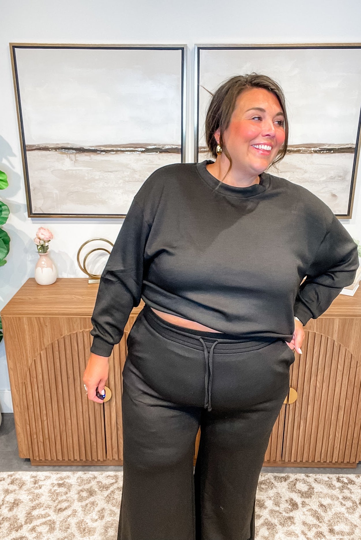 Chic Comfort Scuba Set (S-3XL)-110 Long Sleeves-Zenana-Hello Friends Boutique-Woman's Fashion Boutique Located in Traverse City, MI