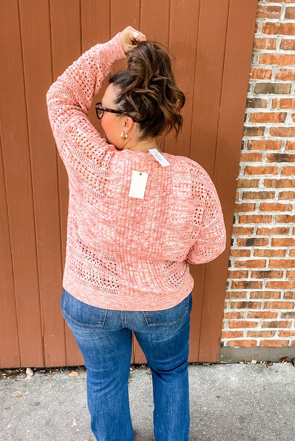 Threaded Vibes Top (S-L)-110 Long Sleeve-Easel-Hello Friends Boutique-Woman's Fashion Boutique Located in Traverse City, MI