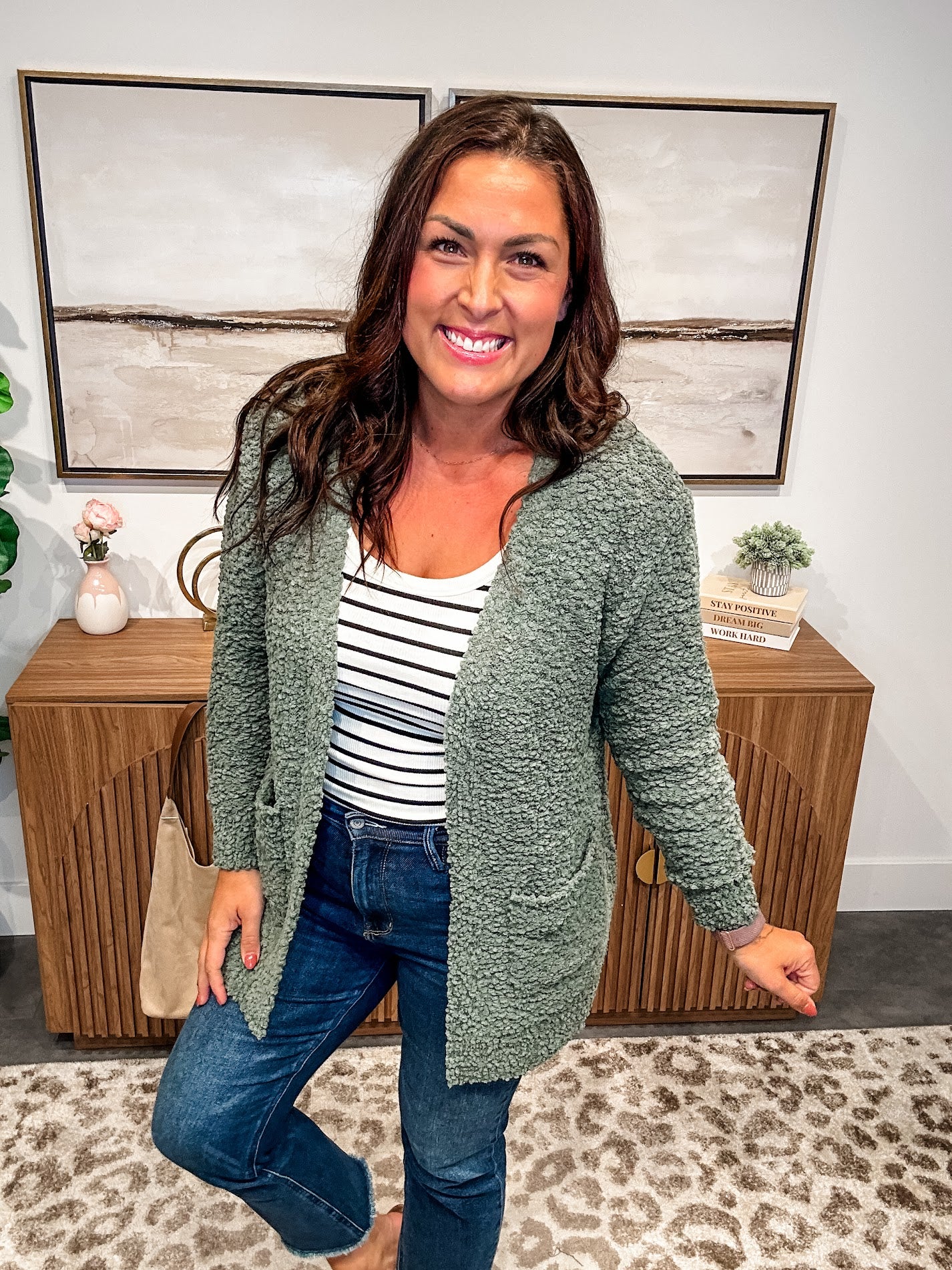 Wrapped Up in You Cardigan (S-XL)-160 Cardigans/Kimonos-Zenana-Hello Friends Boutique-Woman's Fashion Boutique Located in Traverse City, MI