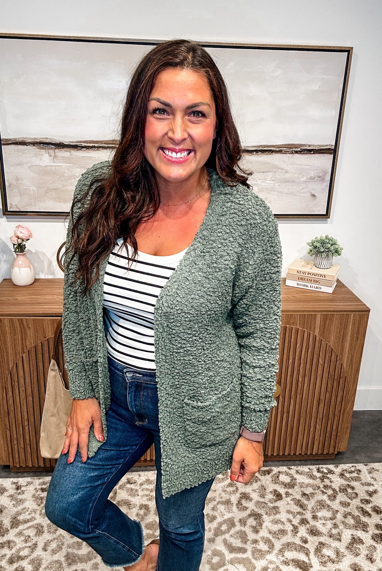 Wrapped Up in You Cardigan (S-XL)-160 Cardigans/Kimonos-Zenana-Hello Friends Boutique-Woman's Fashion Boutique Located in Traverse City, MI