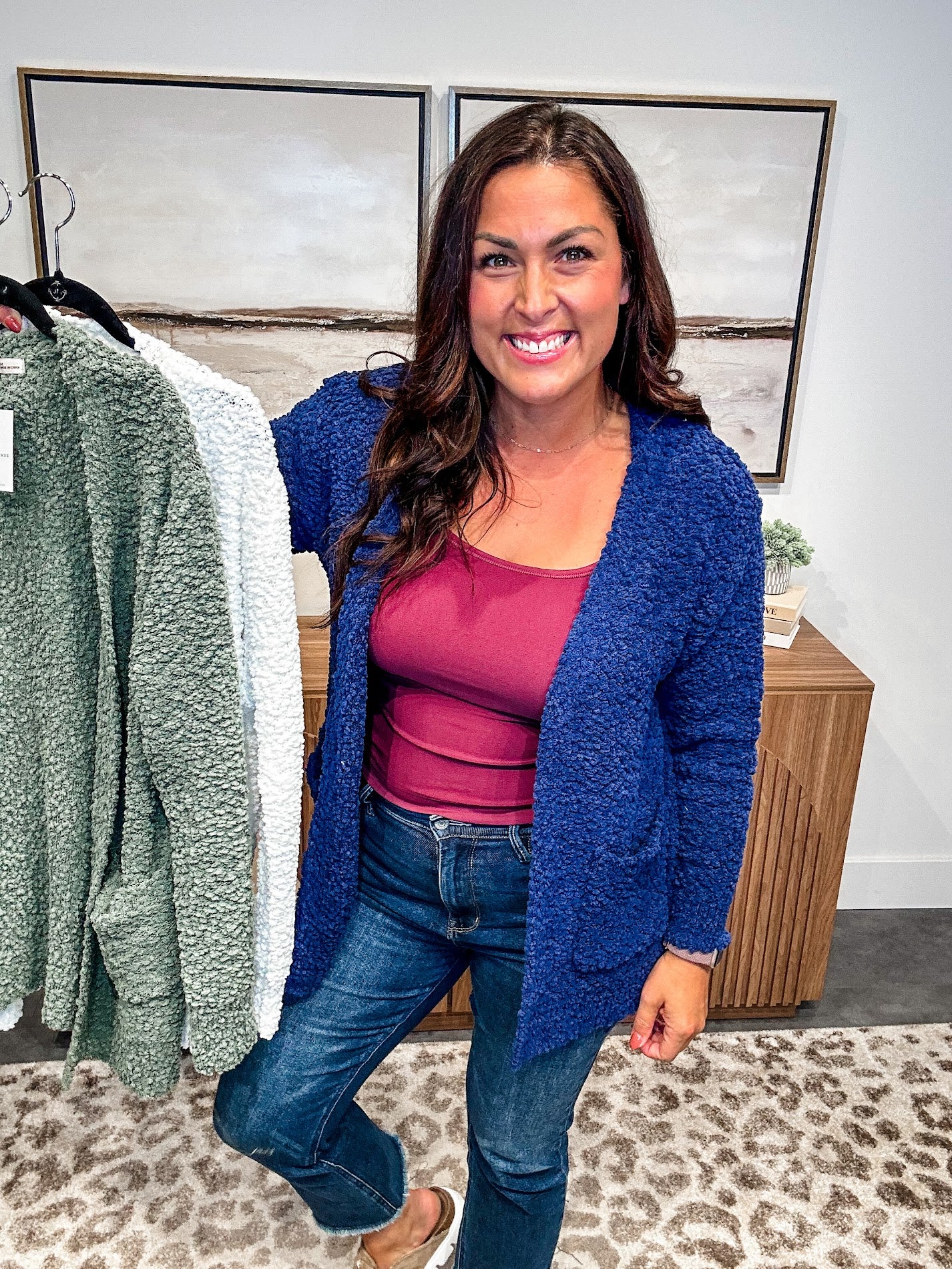 Wrapped Up in You Cardigan (S-XL)-160 Cardigans/Kimonos-Zenana-Hello Friends Boutique-Woman's Fashion Boutique Located in Traverse City, MI