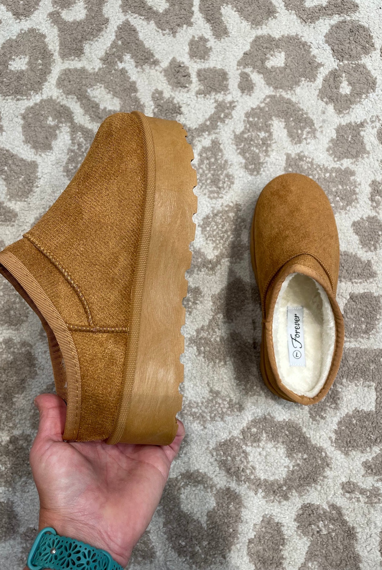 Cozy Chorus Sherpa Slippers in Tan (6-10)-250 Shoes-CCOCCI-Hello Friends Boutique-Woman's Fashion Boutique Located in Traverse City, MI
