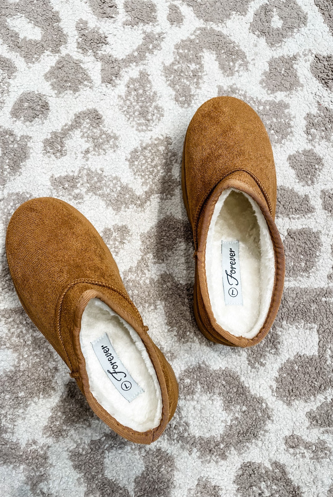 Cozy Chorus Sherpa Slippers in Tan (6-10)-250 Shoes-CCOCCI-Hello Friends Boutique-Woman's Fashion Boutique Located in Traverse City, MI