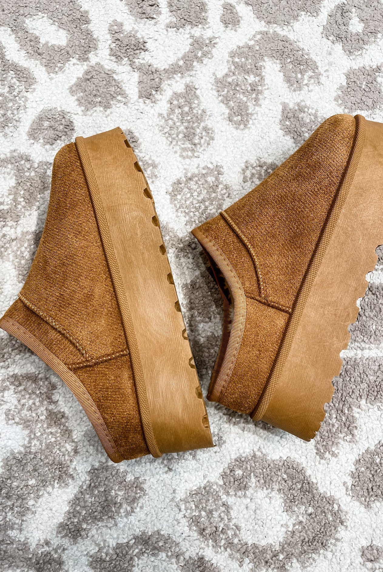 Cozy Chorus Sherpa Slippers in Tan (6-10)-250 Shoes-CCOCCI-Hello Friends Boutique-Woman's Fashion Boutique Located in Traverse City, MI