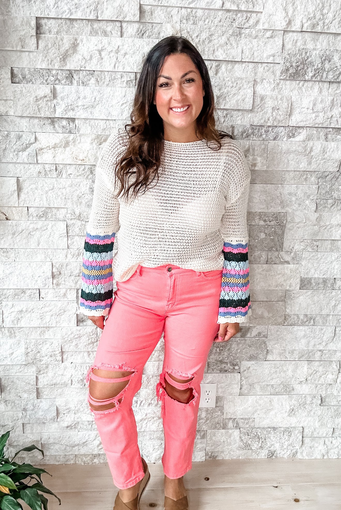 Wild Thoughts Super High Rise Dad Denim (24-32)-200 Denim-Mica Denim-Hello Friends Boutique-Woman's Fashion Boutique Located in Traverse City, MI