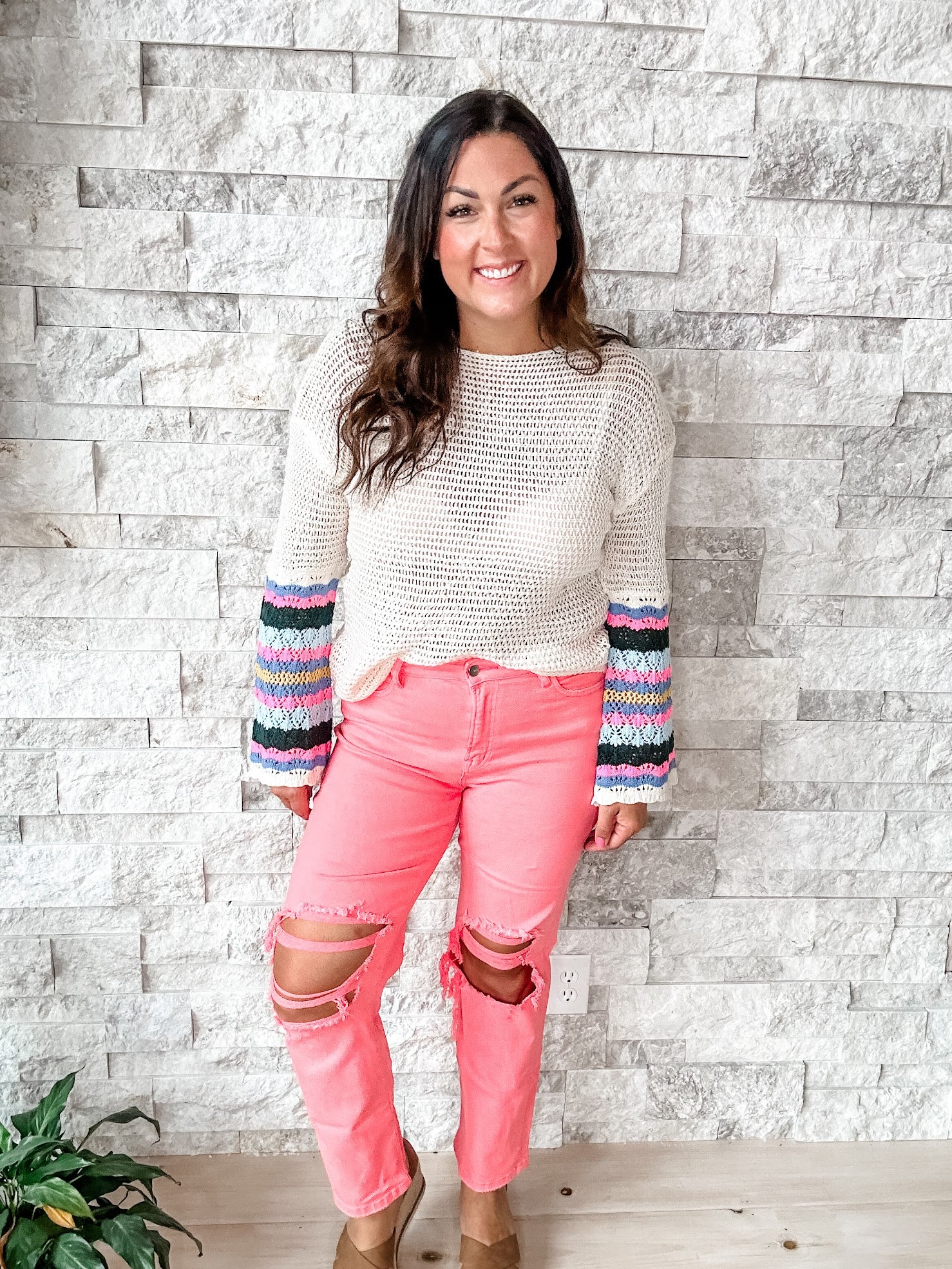 Wild Thoughts Super High Rise Dad Denim (24-32)-200 Denim-Mica Denim-Hello Friends Boutique-Woman's Fashion Boutique Located in Traverse City, MI