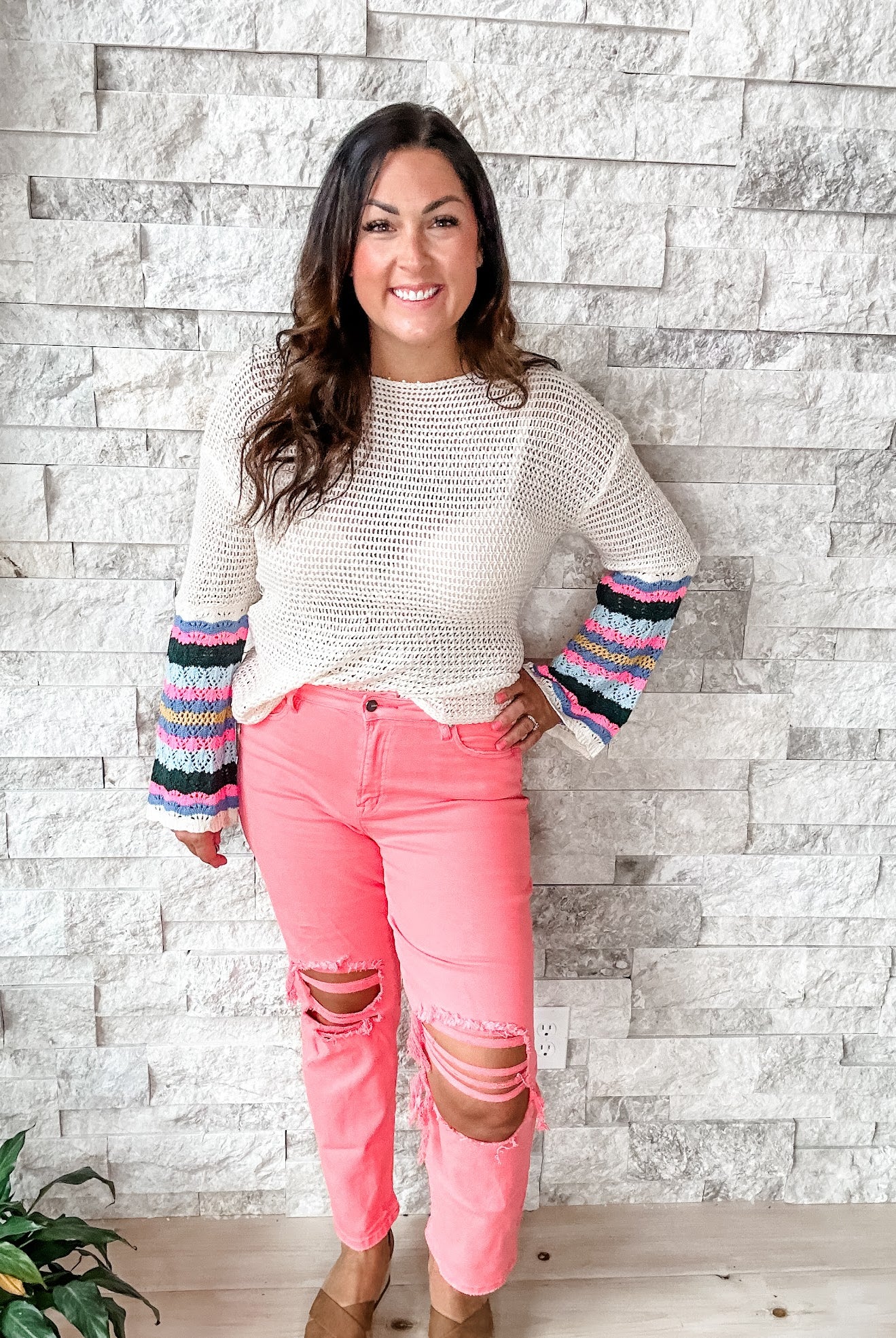 Wild Thoughts Super High Rise Dad Denim (24-32)-200 Denim-Mica Denim-Hello Friends Boutique-Woman's Fashion Boutique Located in Traverse City, MI