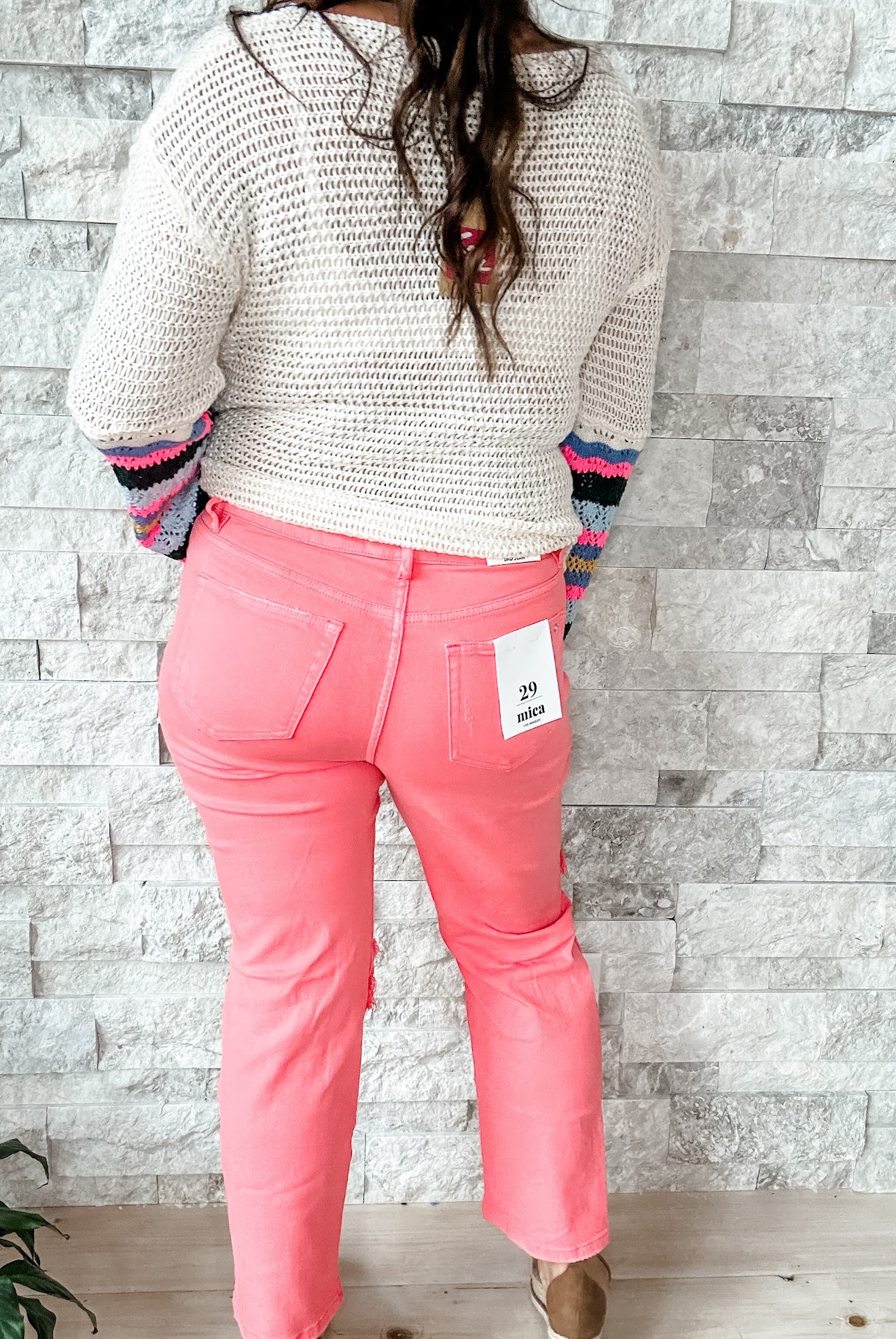 Wild Thoughts Super High Rise Dad Denim (24-32)-200 Denim-Mica Denim-Hello Friends Boutique-Woman's Fashion Boutique Located in Traverse City, MI