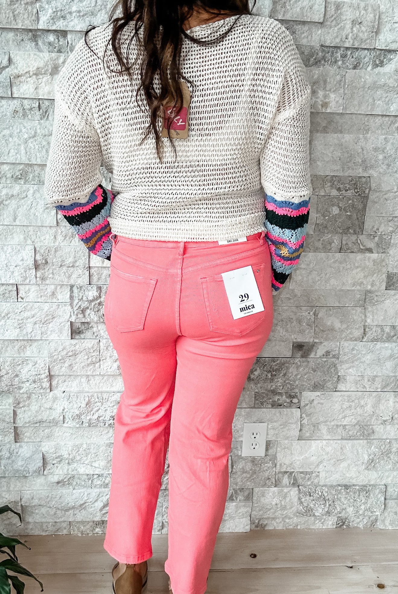 Wild Thoughts Super High Rise Dad Denim (24-32)-200 Denim-Mica Denim-Hello Friends Boutique-Woman's Fashion Boutique Located in Traverse City, MI