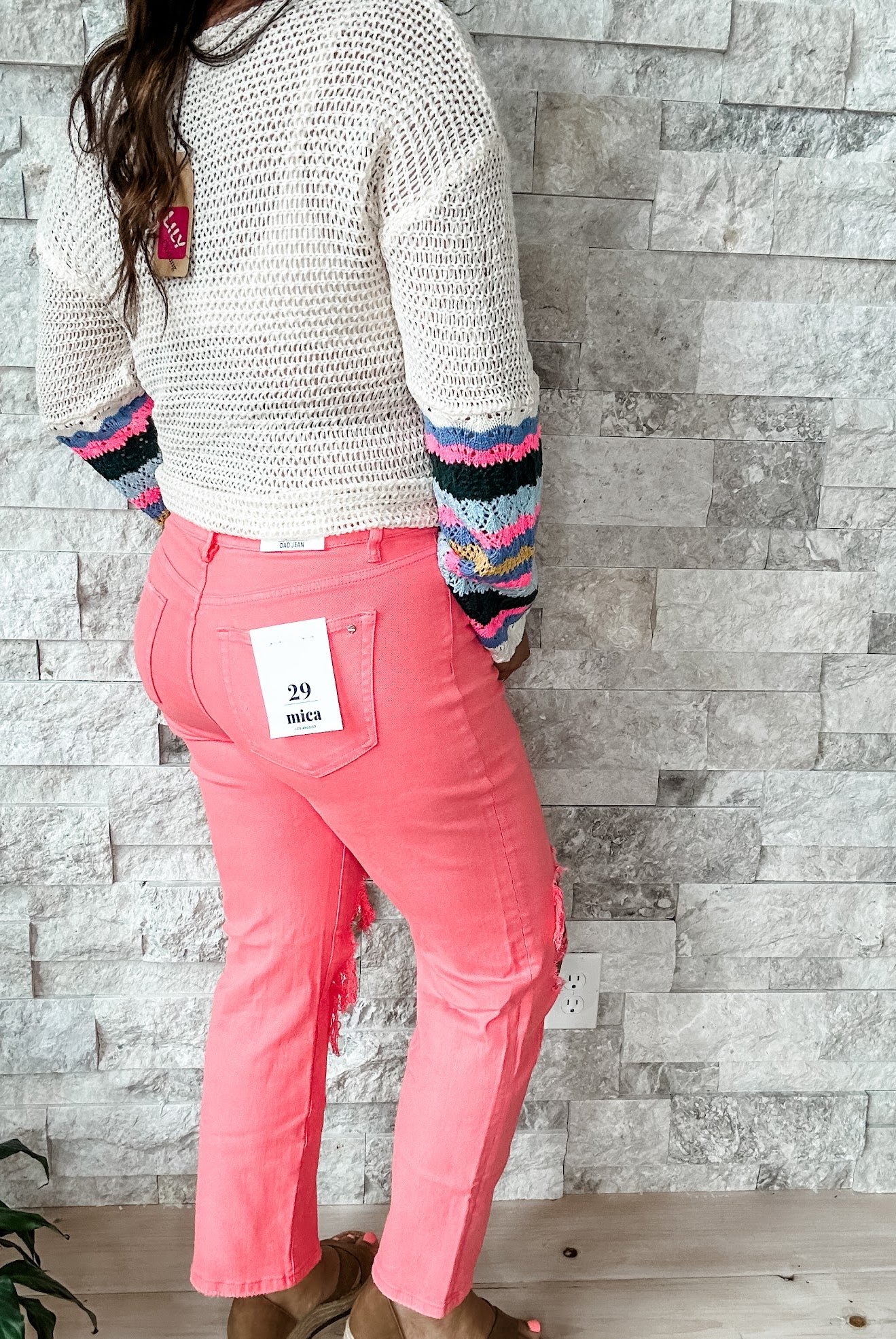 Wild Thoughts Super High Rise Dad Denim (24-32)-200 Denim-Mica Denim-Hello Friends Boutique-Woman's Fashion Boutique Located in Traverse City, MI