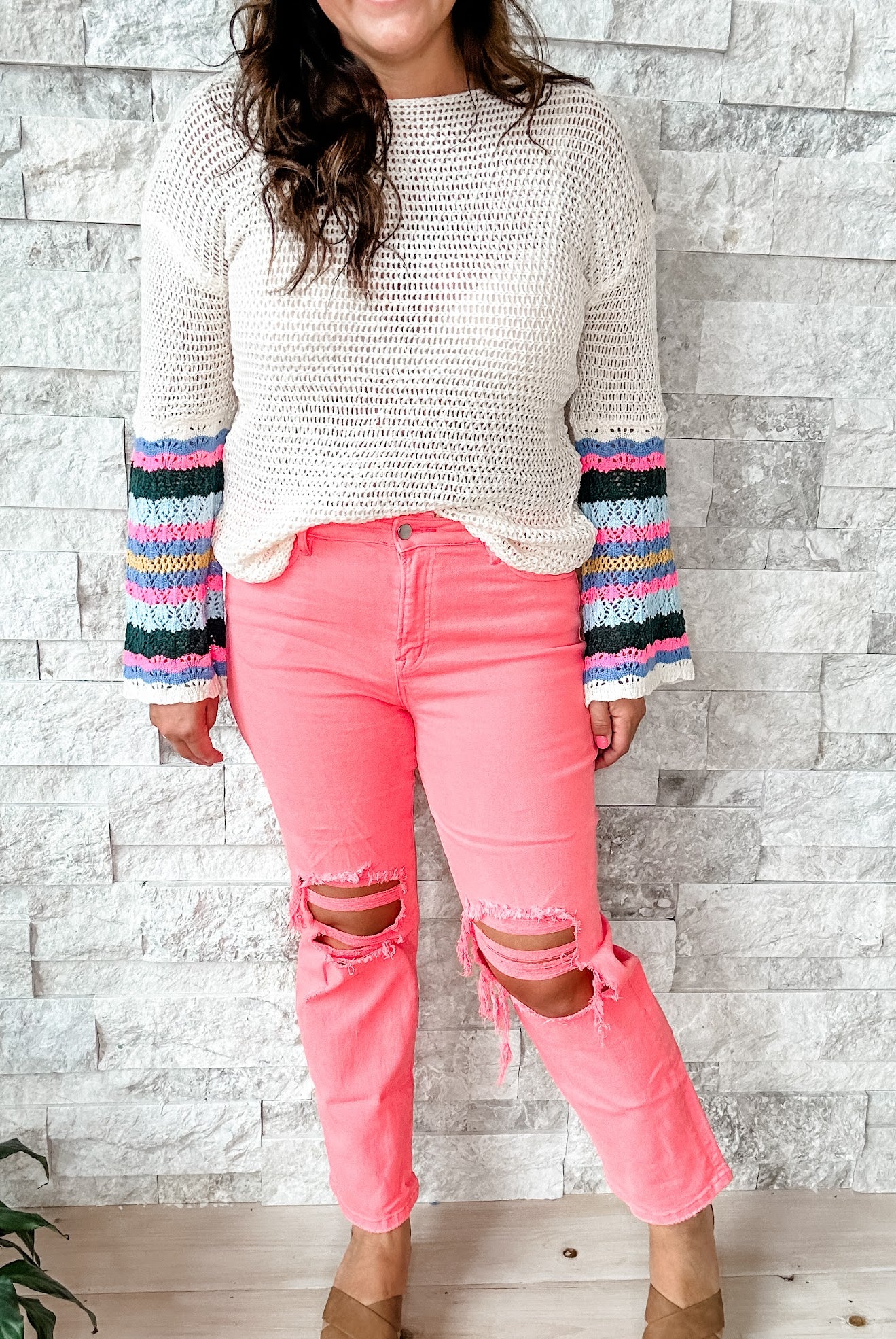 Wild Thoughts Super High Rise Dad Denim (24-32)-200 Denim-Mica Denim-Hello Friends Boutique-Woman's Fashion Boutique Located in Traverse City, MI