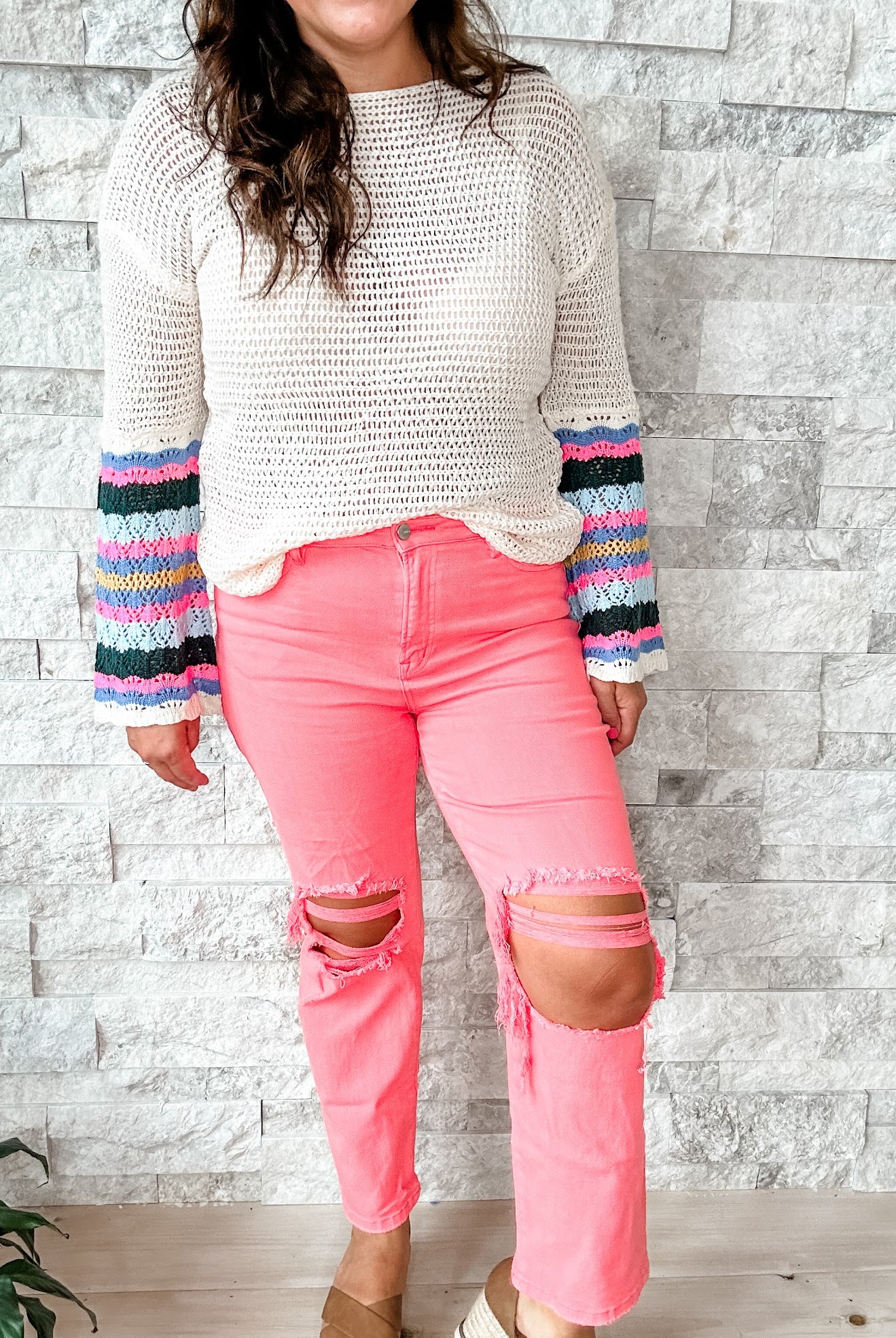 Wild Thoughts Super High Rise Dad Denim (24-32)-200 Denim-Mica Denim-Hello Friends Boutique-Woman's Fashion Boutique Located in Traverse City, MI