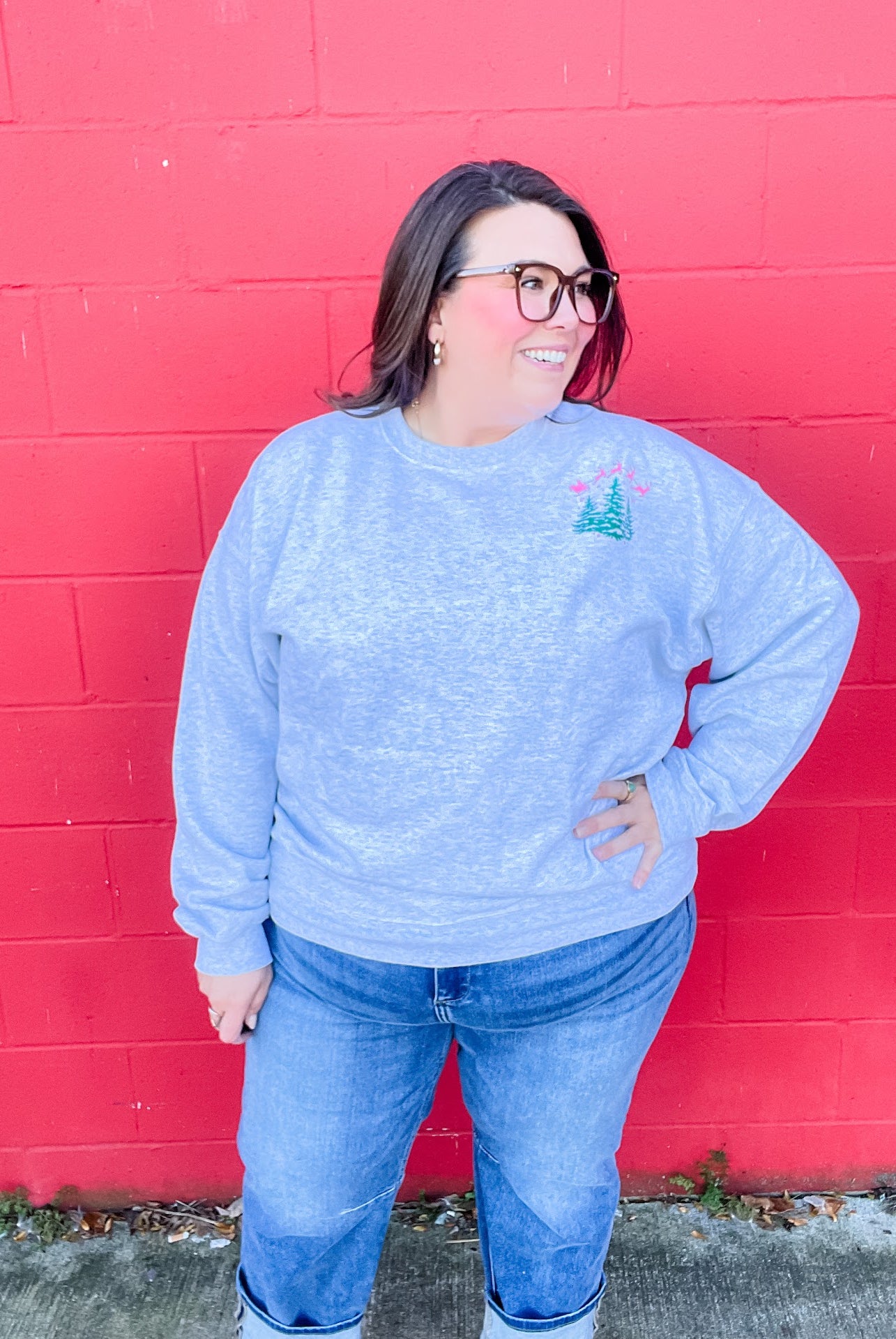 Believe In The Magic Sweatshirt (S-3XL)-150 Sweatshirts/Hoodies-Refinery Number One LLC-Hello Friends Boutique-Woman's Fashion Boutique Located in Traverse City, MI