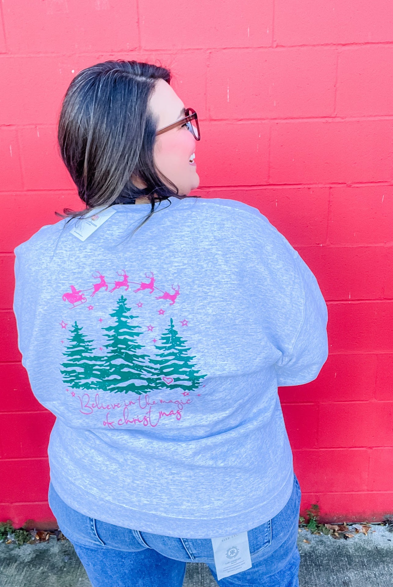 Believe In The Magic Sweatshirt (S-3XL)-150 Sweatshirts/Hoodies-Refinery Number One LLC-Hello Friends Boutique-Woman's Fashion Boutique Located in Traverse City, MI